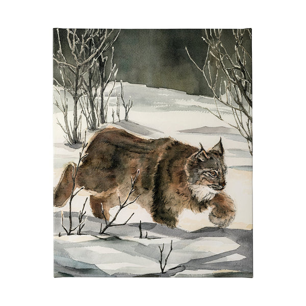 Life in North I by Melody Ducharme a Hand Embellished Textured Canvas