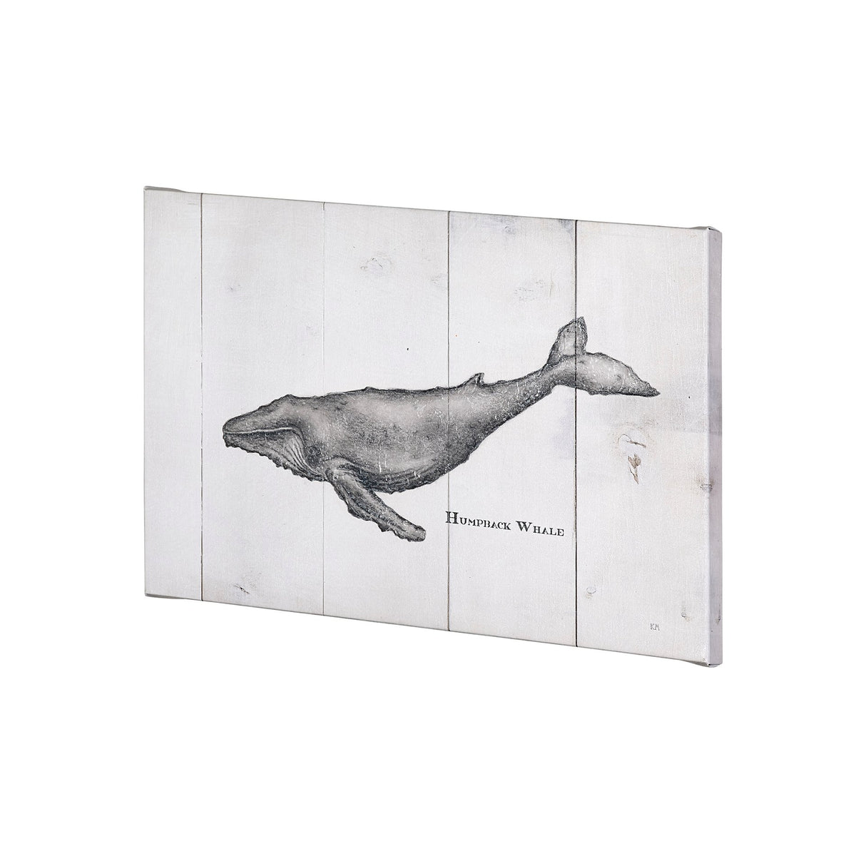 Humpback Whale by Mercana Studio a Hand Embellished Textured Canvas from Mercana - Luna Furniture