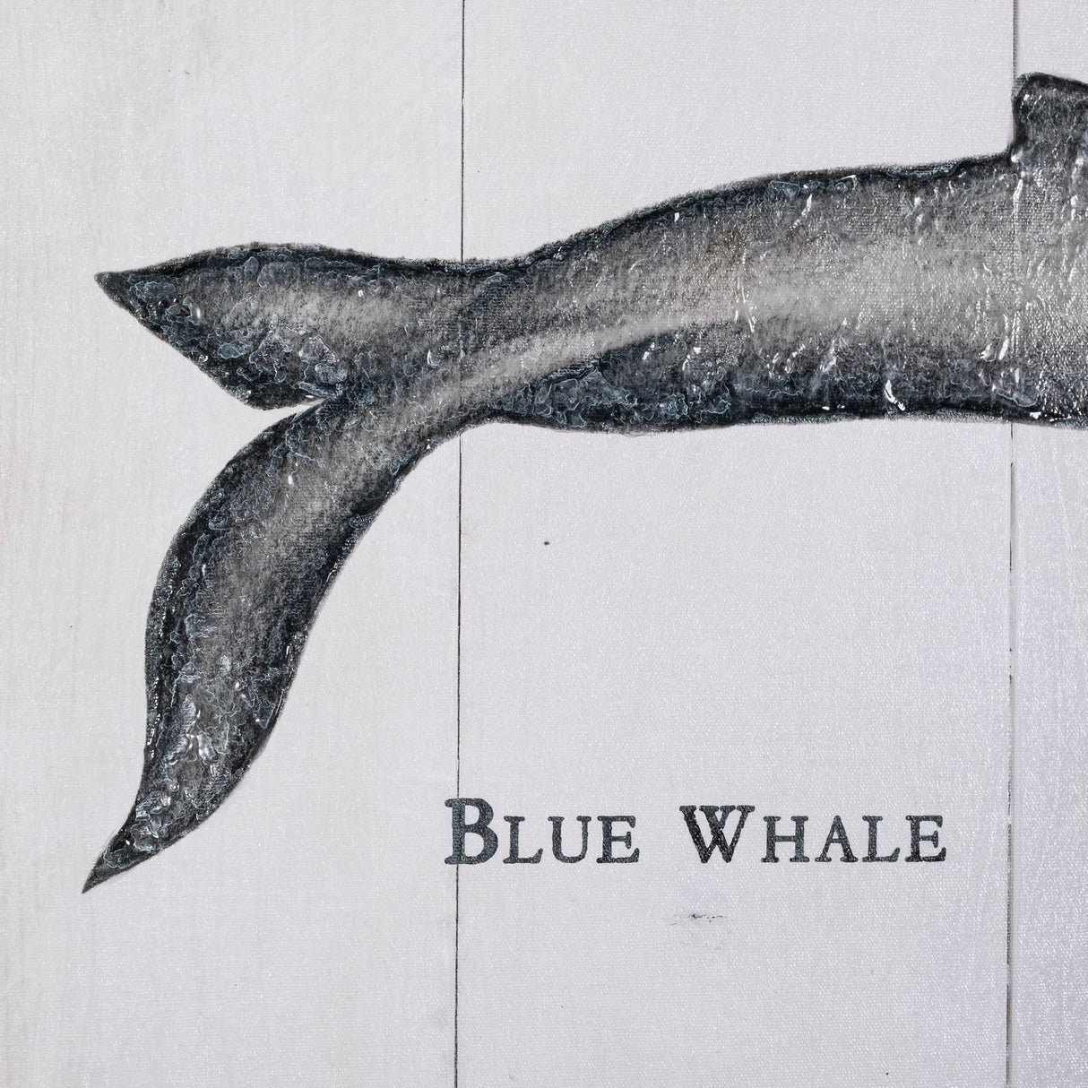 Blue Whale by Mercana Studio a Hand Embellished Textured Canvas from Mercana - Luna Furniture