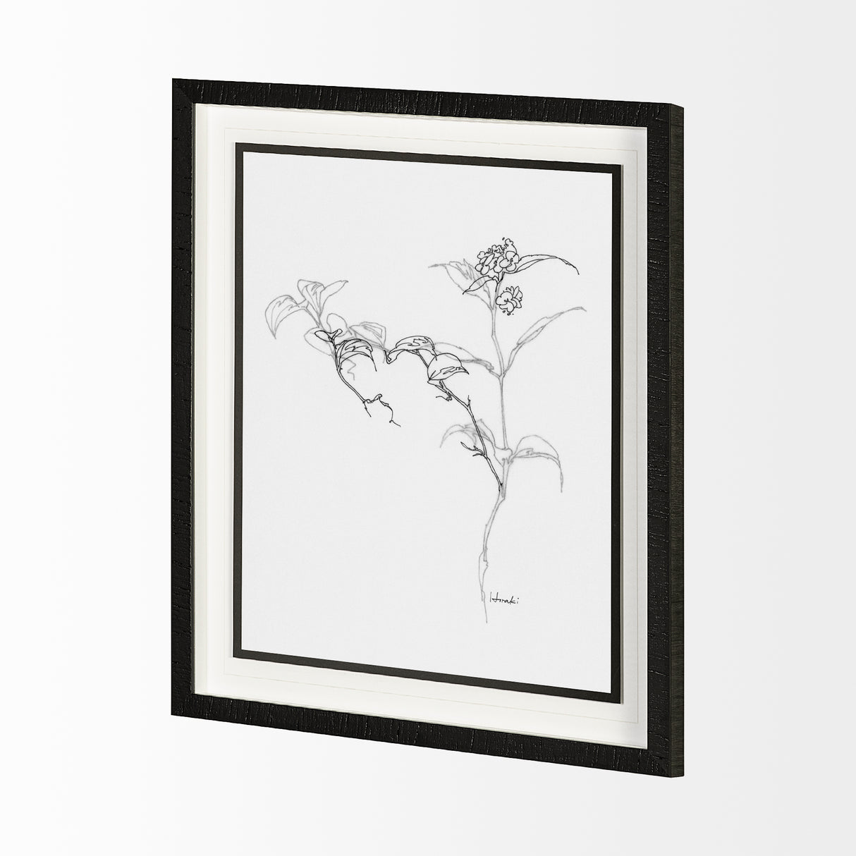 Arrangement VI by Hiraki a Framed Art Print Matted under Glass from Mercana - Luna Furniture
