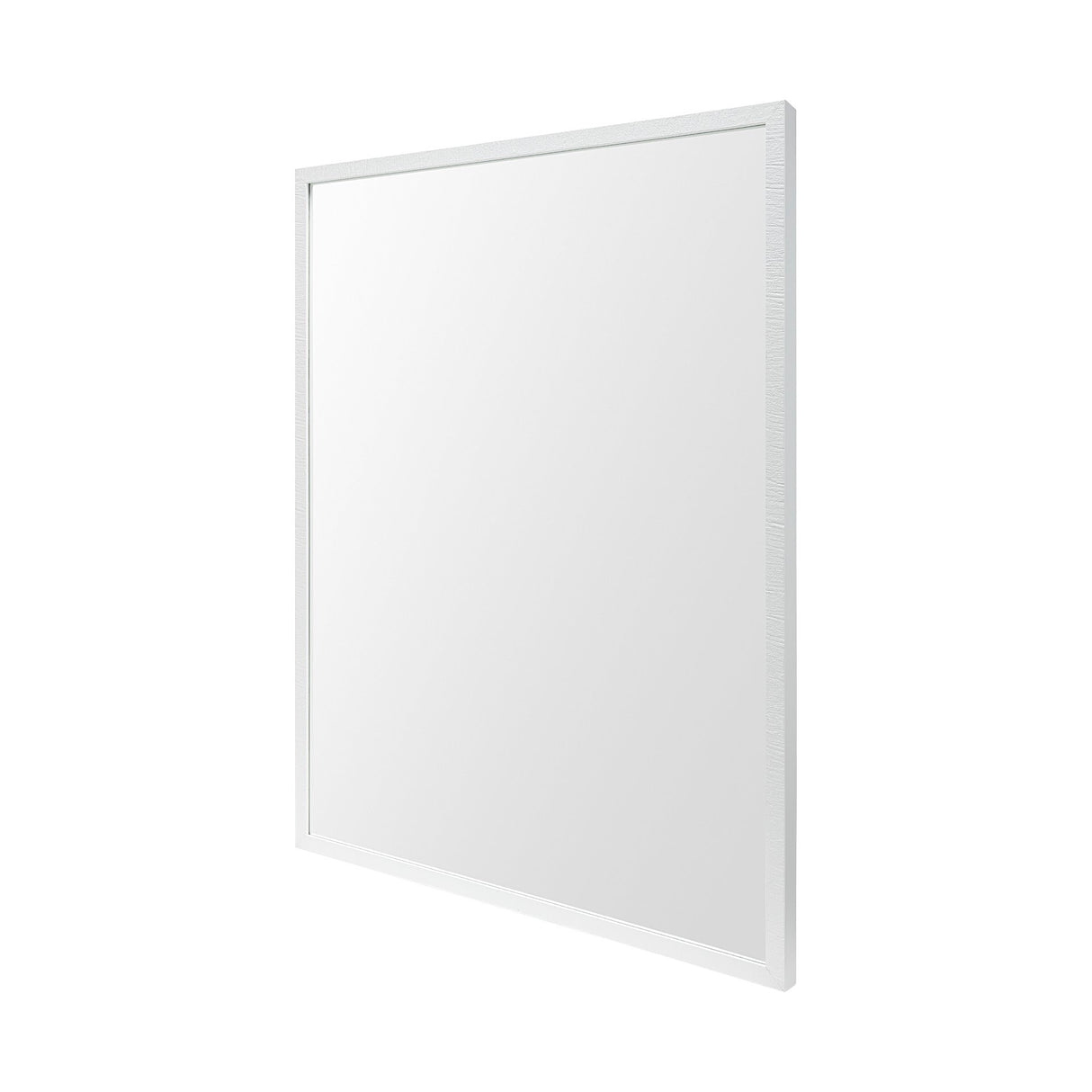 Bristol White Plain 3Mil Mirror 30 x 40 from Mercana - Luna Furniture