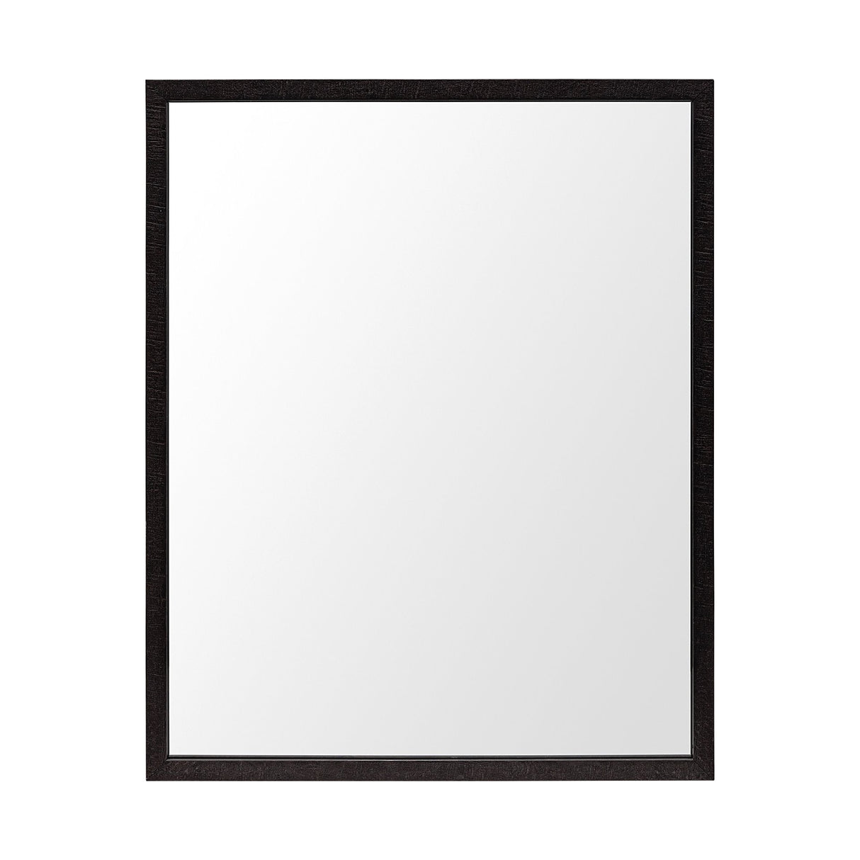 Bristol Espresso 24x30 Faux Wood Frame Bathroom Vanity Mirror from Mercana - Luna Furniture