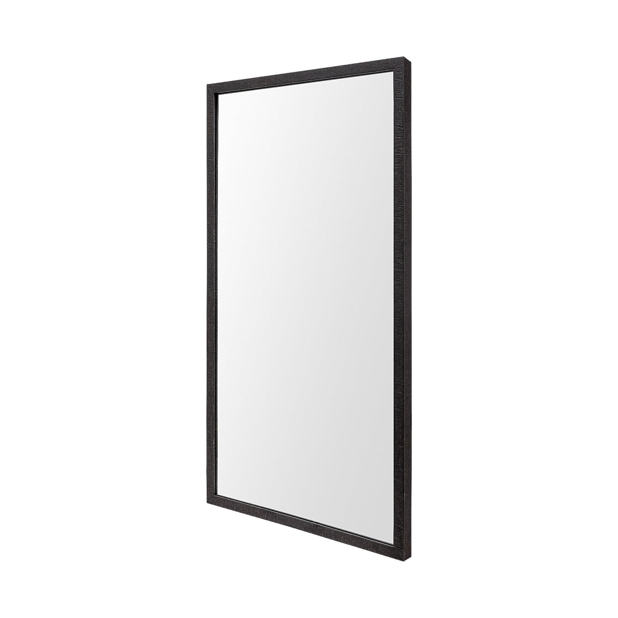 Bristol Espresso 20x40 Faux Wood Frame Bathroom Vanity Mirror from Mercana - Luna Furniture