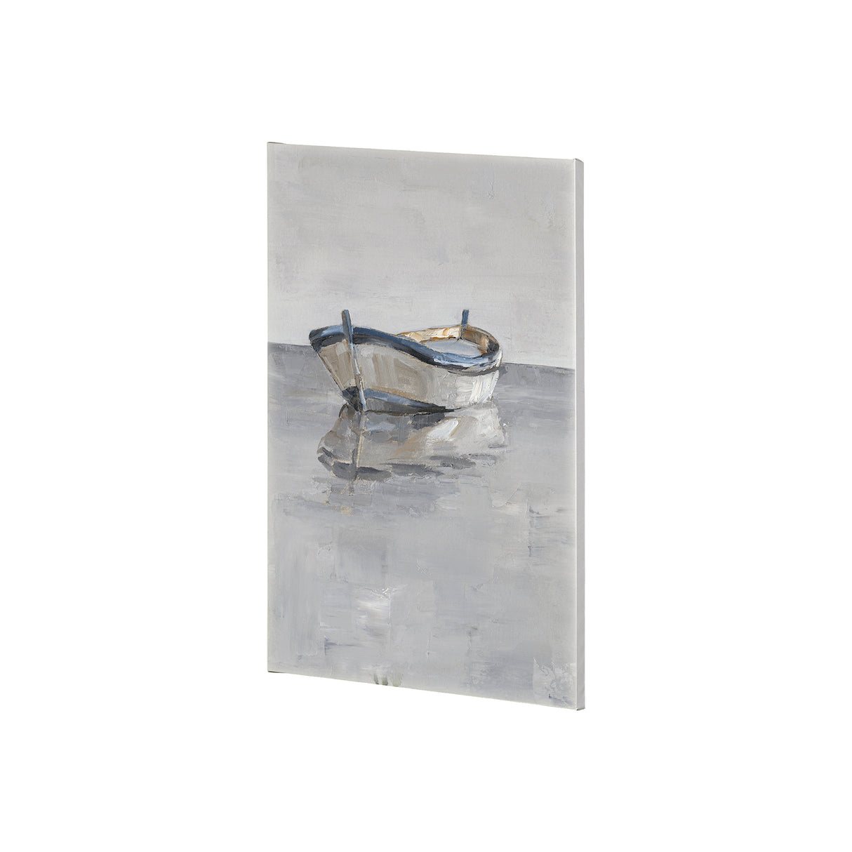 Boat on the Horizon II by Ethan Harper a Hand Embellished Textured Canvas from Mercana - Luna Furniture