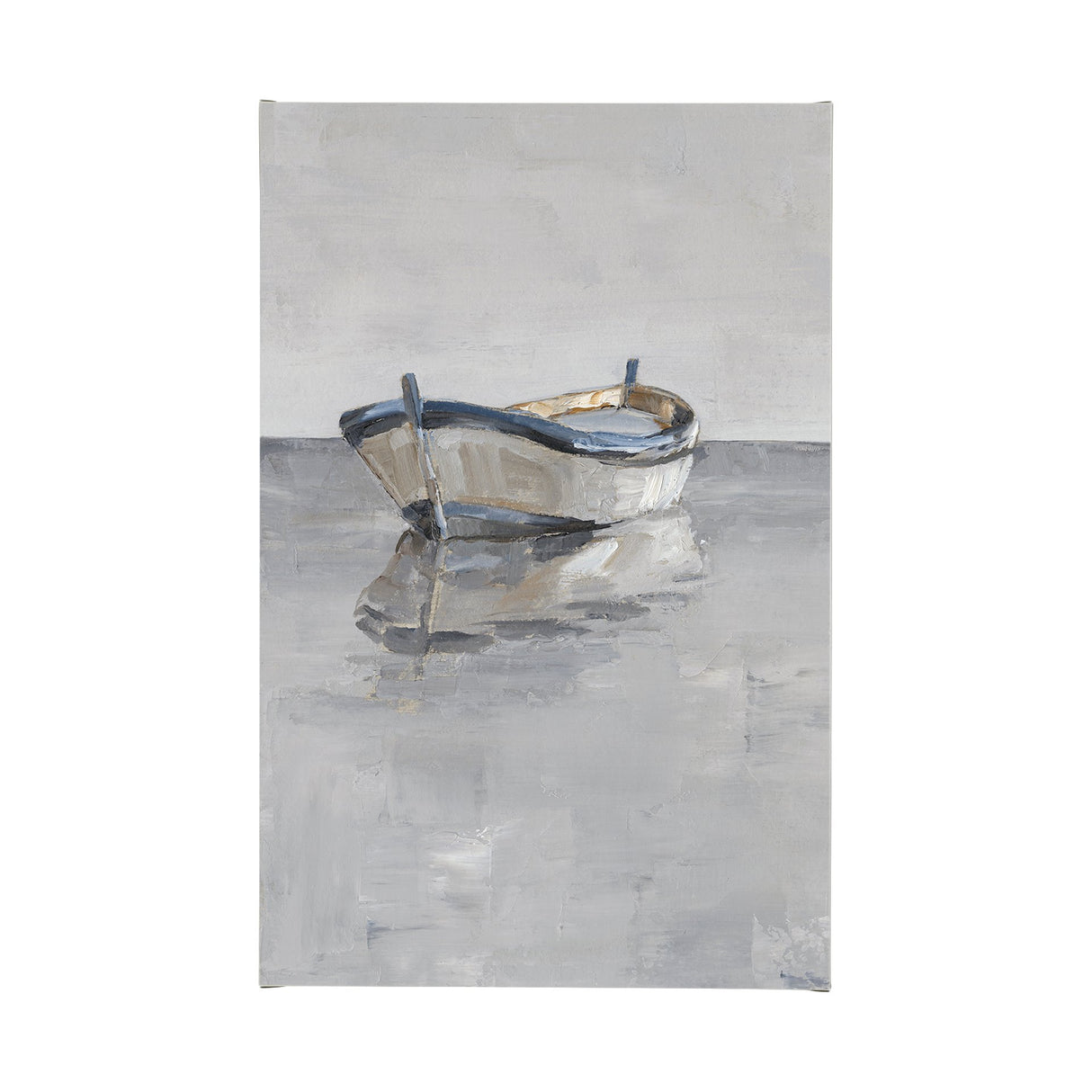 Boat on the Horizon II by Ethan Harper a Hand Embellished Textured Canvas from Mercana - Luna Furniture