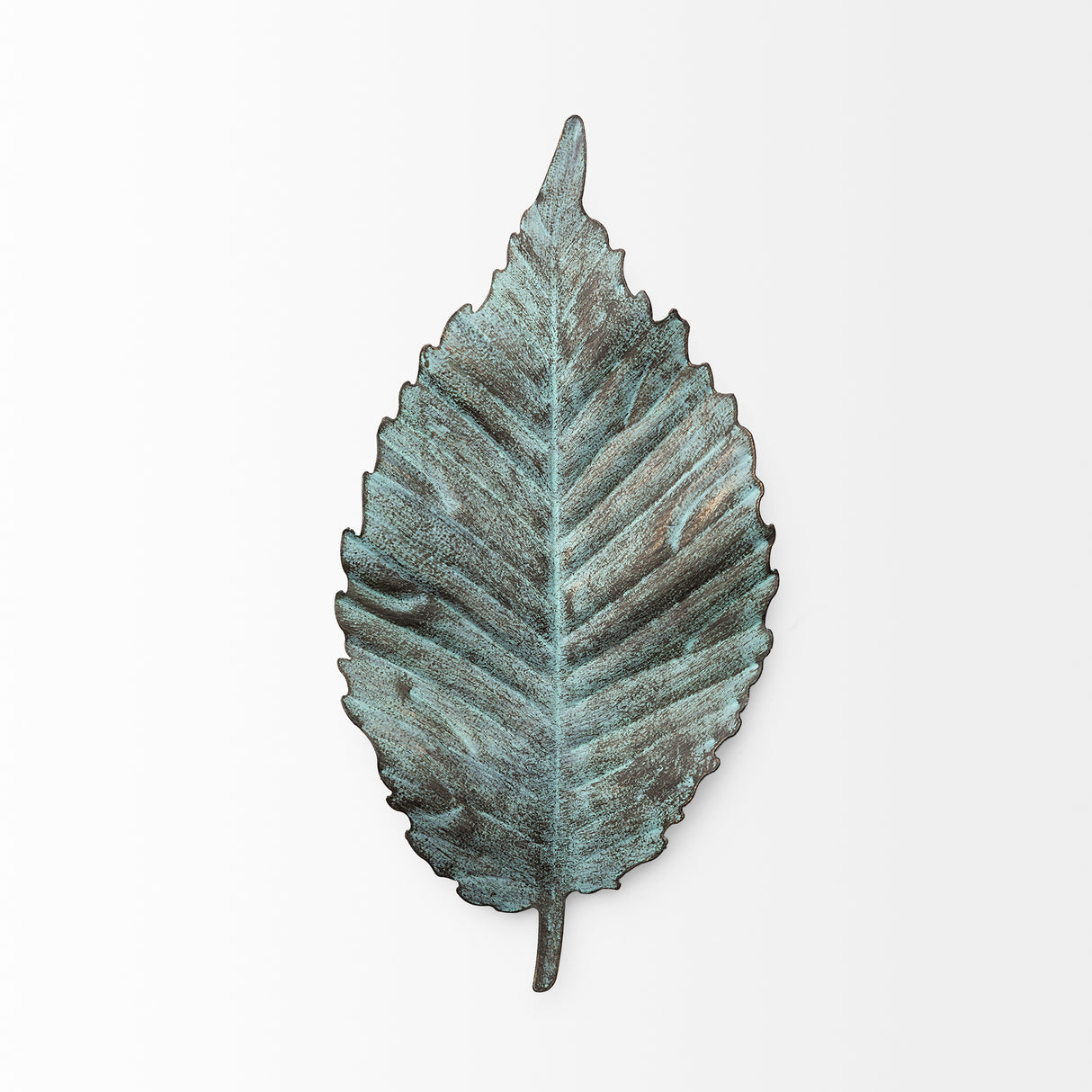Brattea 12H Small Metal Leaf Wall Art from Mercana - Luna Furniture