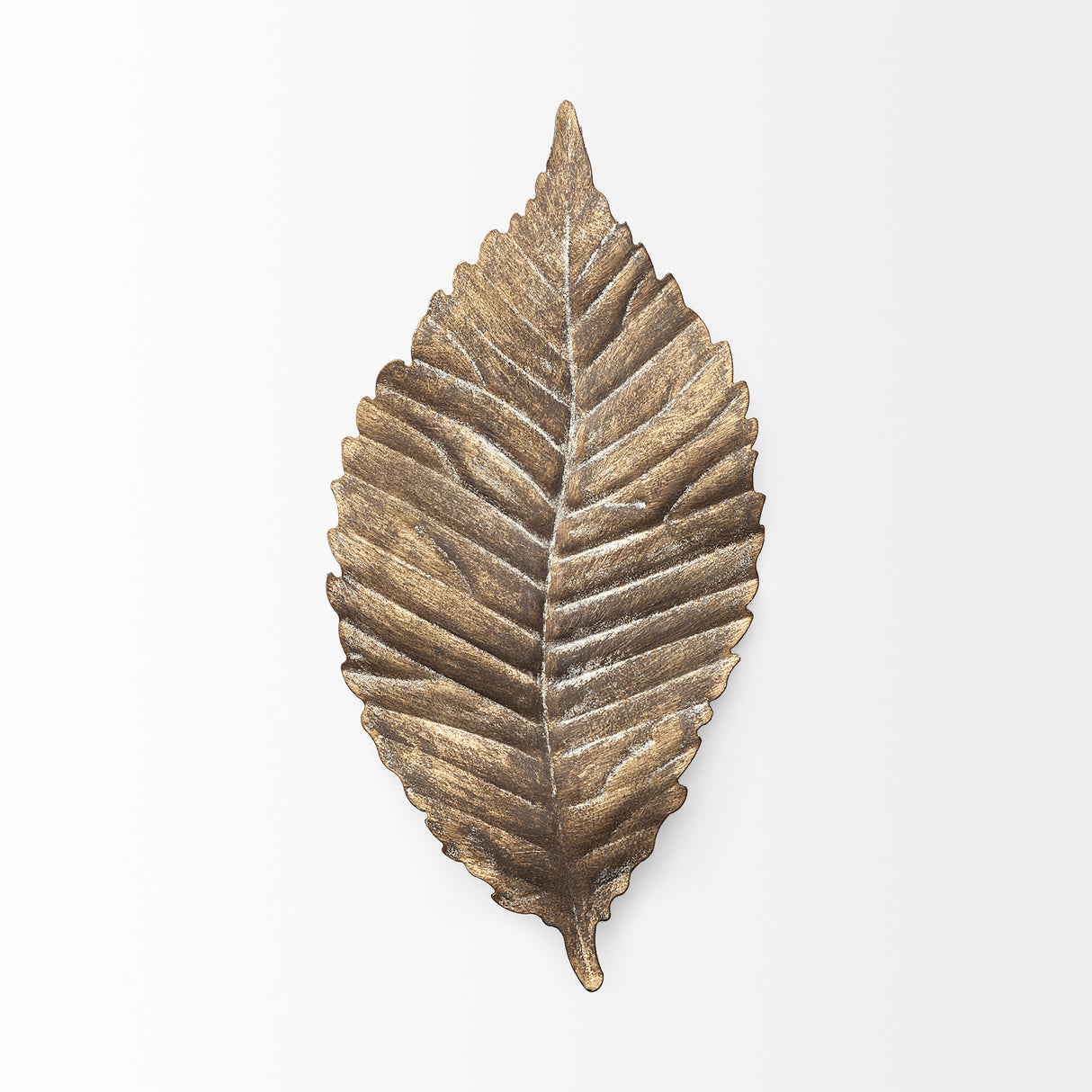 Brattea 14H Medium Metal Leaf Wall Art from Mercana - Luna Furniture