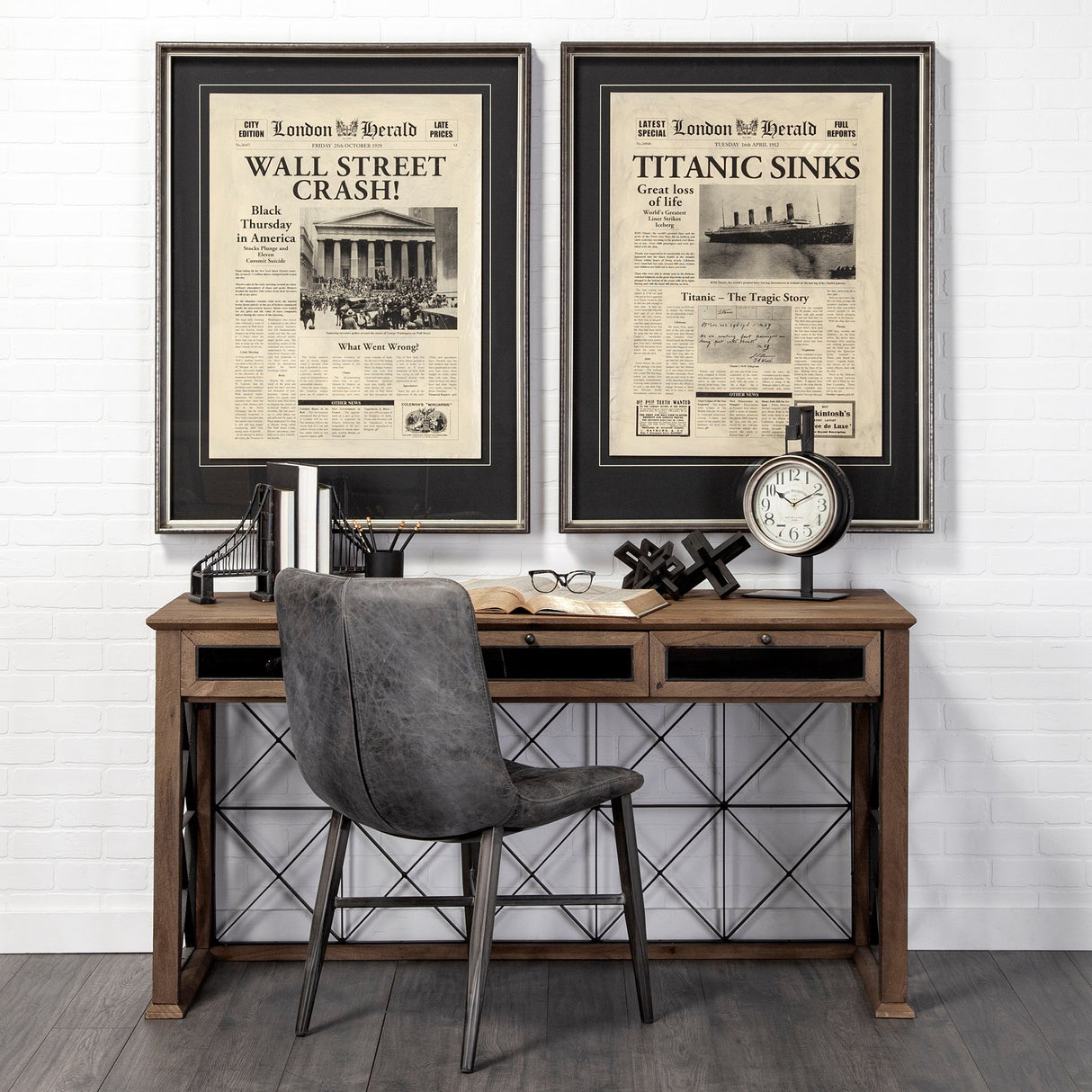 Aleph (Set of 3) Black Metal Small Medium & Large Jacks from Mercana - Luna Furniture