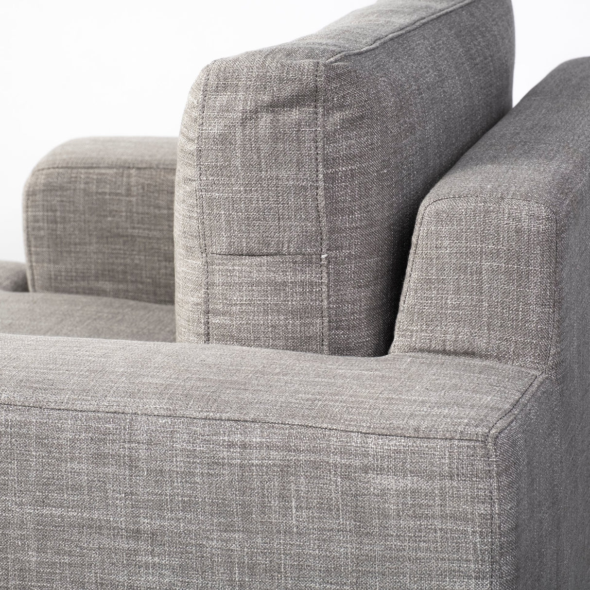 Colburne I Gray Fabric W/ Wood and Iron Frame Accent Chair from Mercana - Luna Furniture