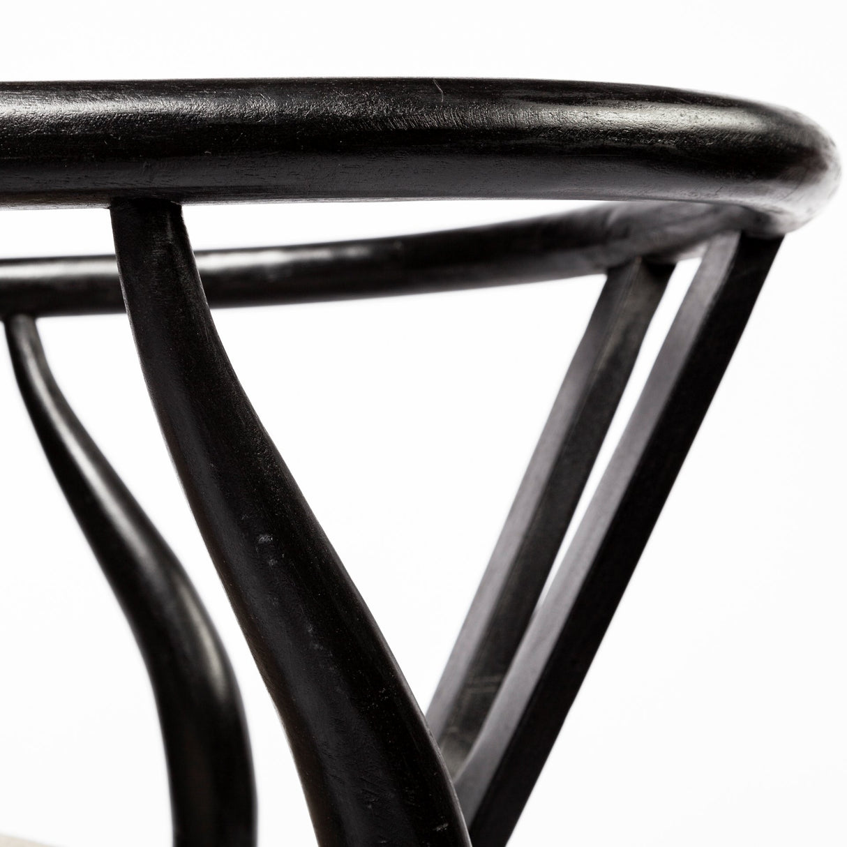 Trixie I Black Wooden Base w/ Dark Taupe Fabric Seat Dining Chair from Mercana - Luna Furniture