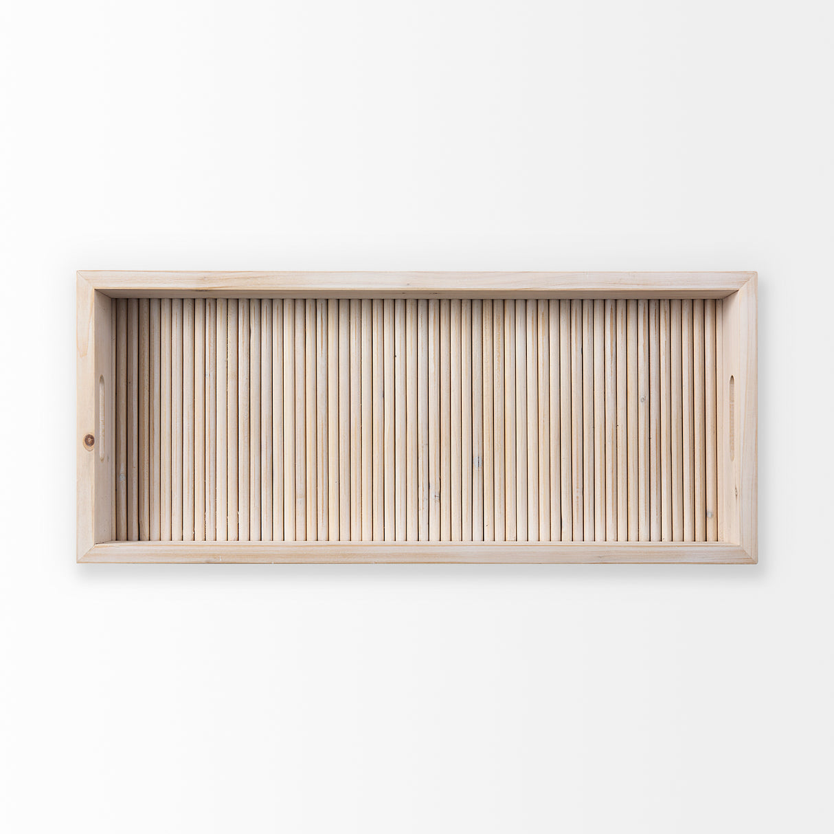 Horatio 28L x 12W Natural Wood Rectangular Serving Tray from Mercana - Luna Furniture
