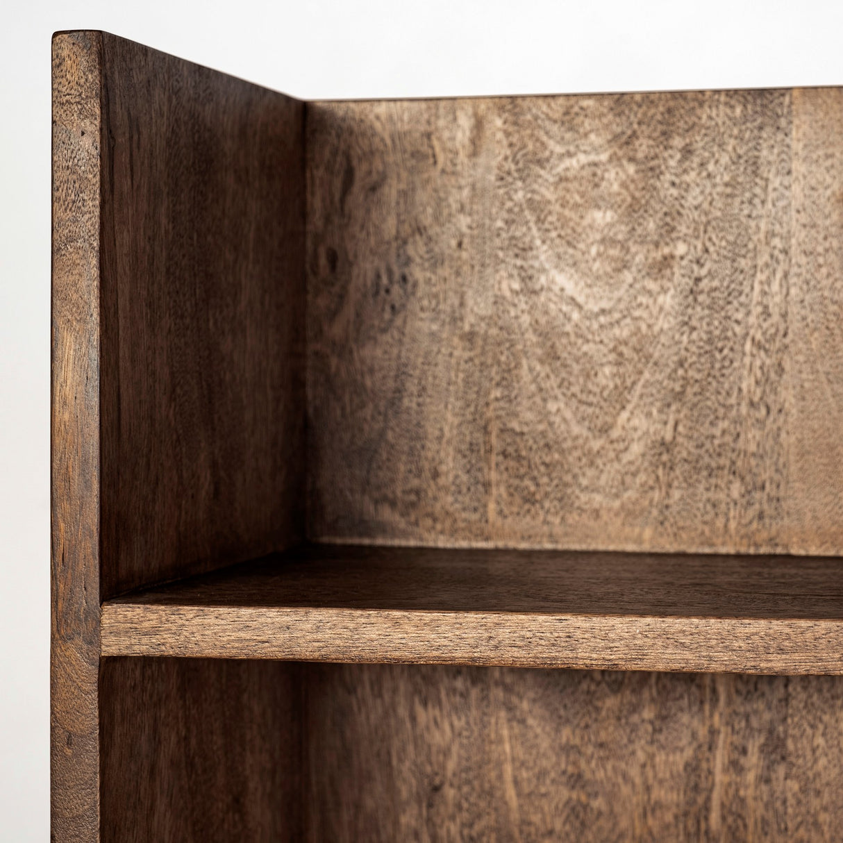 Glenn V 56L x 17W Dark Brown Wood w/ Cream Fabric Seat, 3 Drawers Hall Tree from Mercana - Luna Furniture