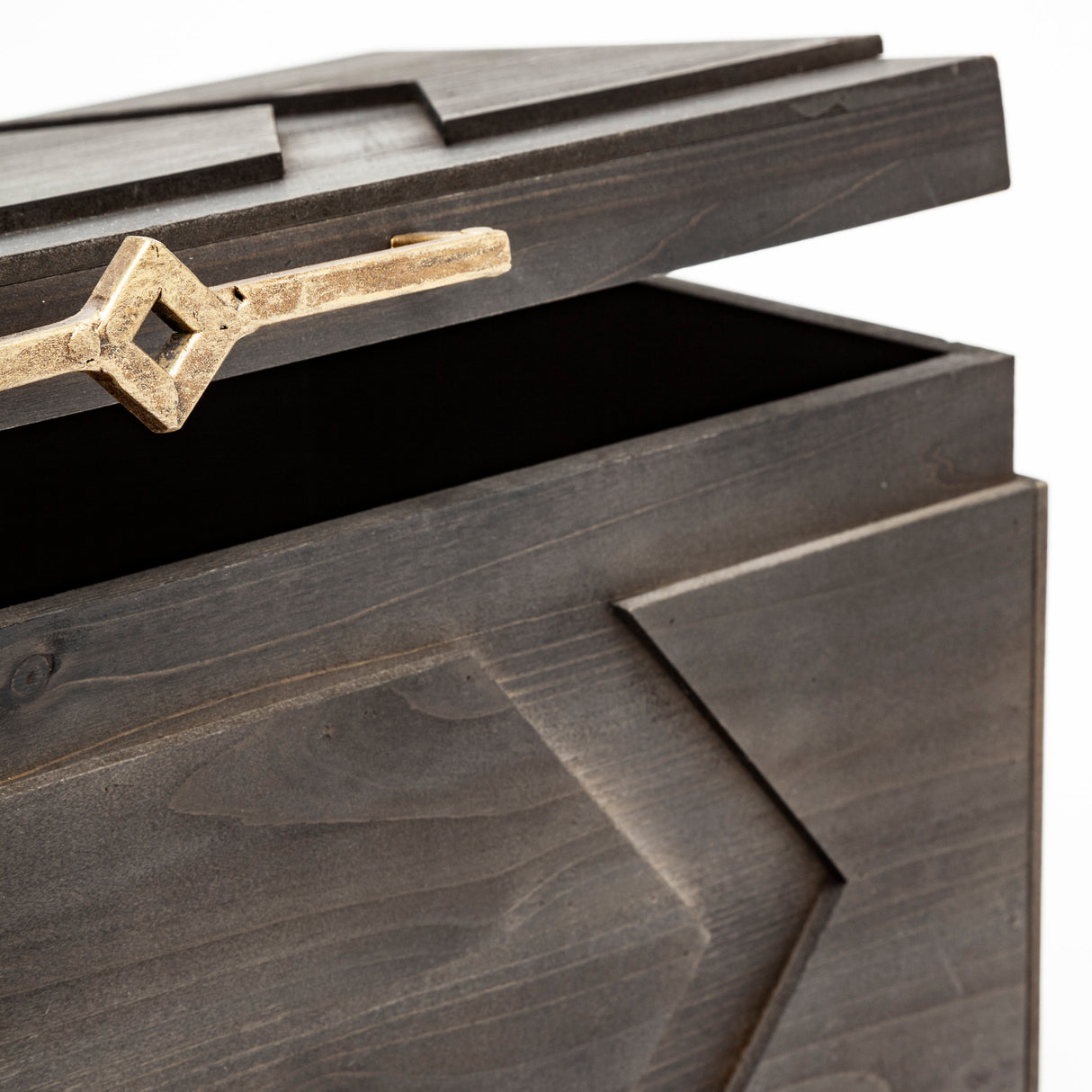 Cassia Set of 2 Brown Wooden Boxes from Mercana - Luna Furniture