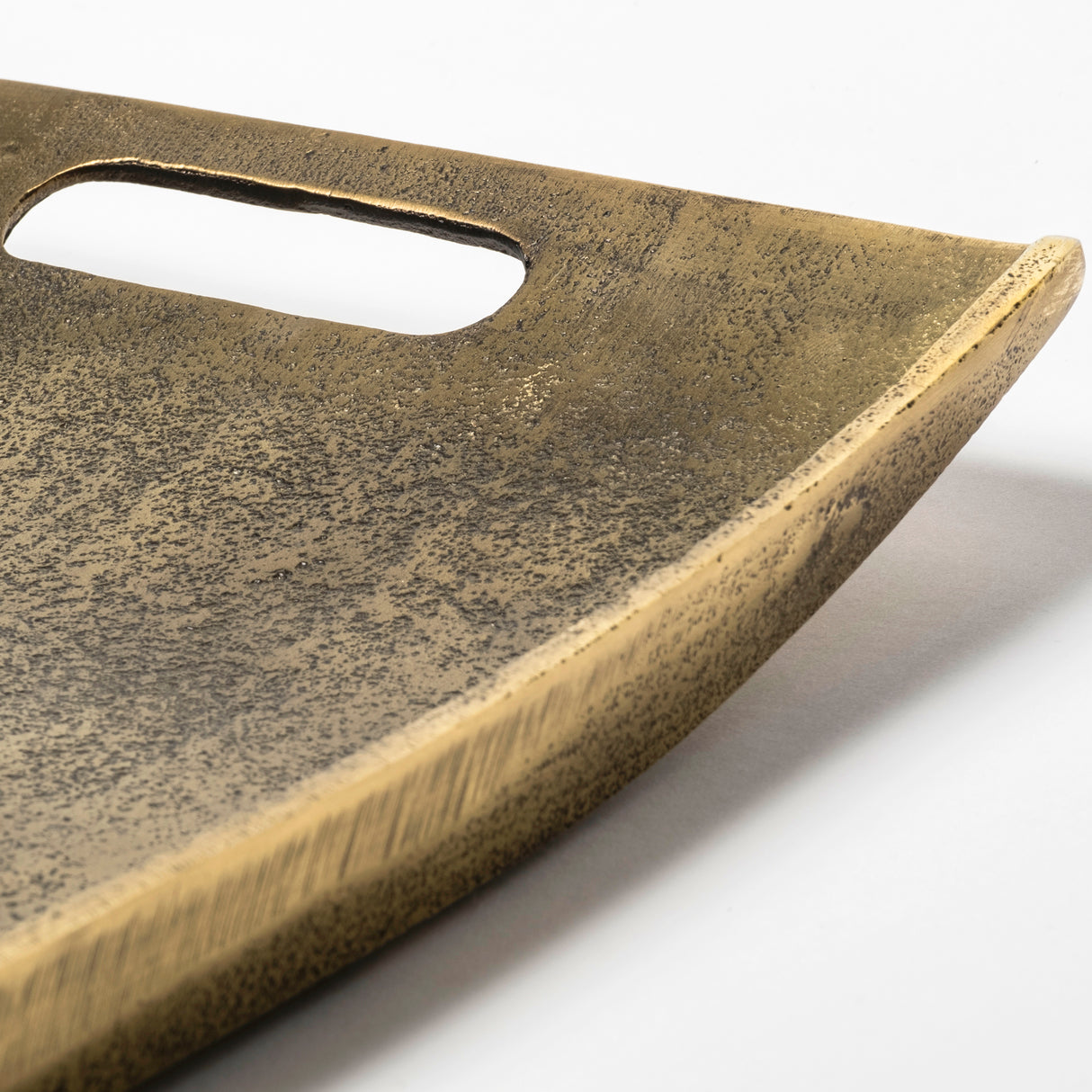 Drey 24L x 10W Gold Rectangular Tray from Mercana - Luna Furniture