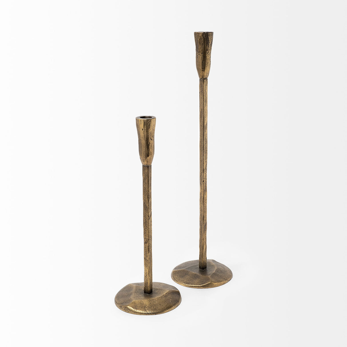 Levit (Small) Gold Table Candle Holder from Mercana - Luna Furniture