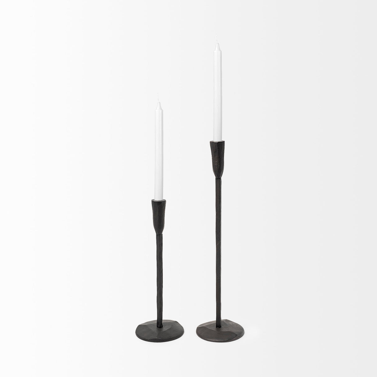 Levit (Large) Black Table Candle Holder from Mercana - Luna Furniture
