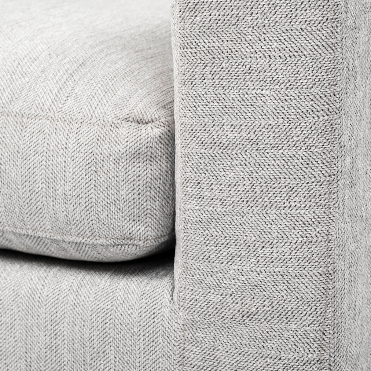 Denly I 69 X 38.25 X 34.5 Frost Gray Slipcover Two Seater Sofa from Mercana - Luna Furniture
