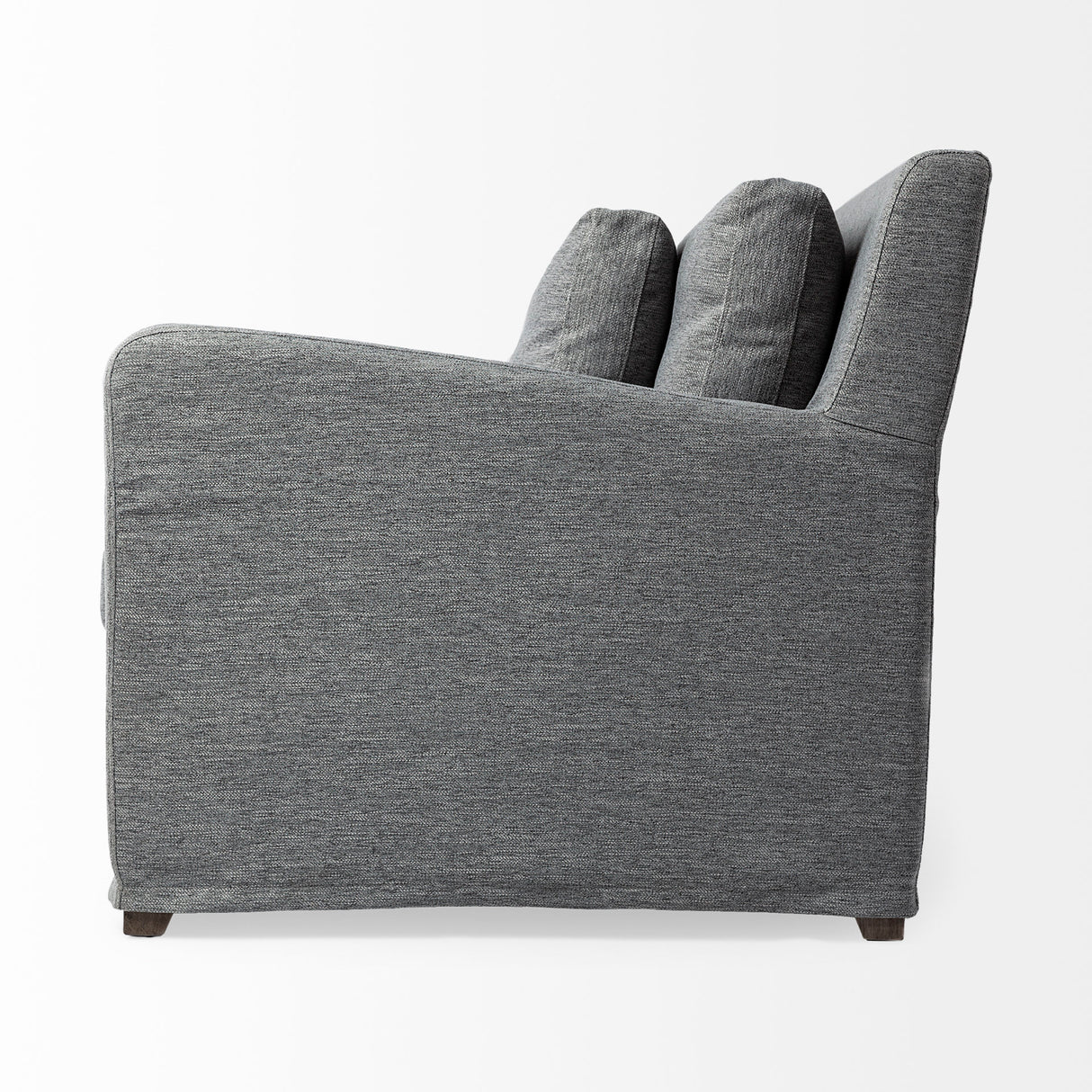 Denly II 92" Casterock Gray Slipcover Three Seater Sofa from Mercana - Luna Furniture
