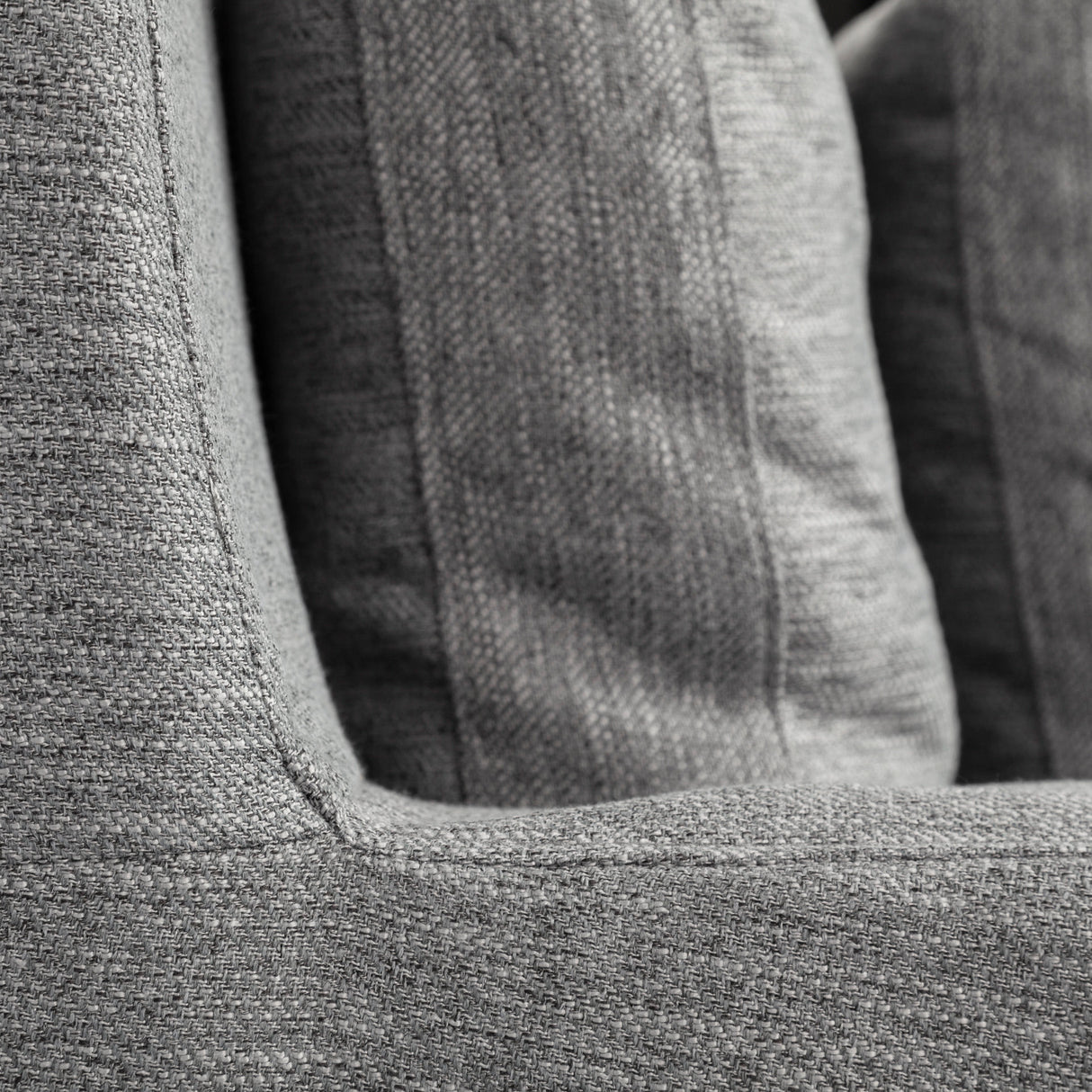Denly II 92" Casterock Gray Slipcover Three Seater Sofa from Mercana - Luna Furniture