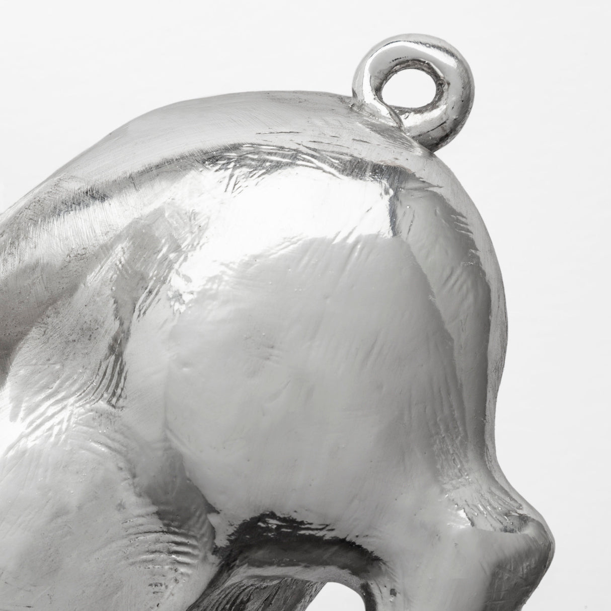 Hogbadi Set of 2 Silver Flying Pigs from Mercana - Luna Furniture