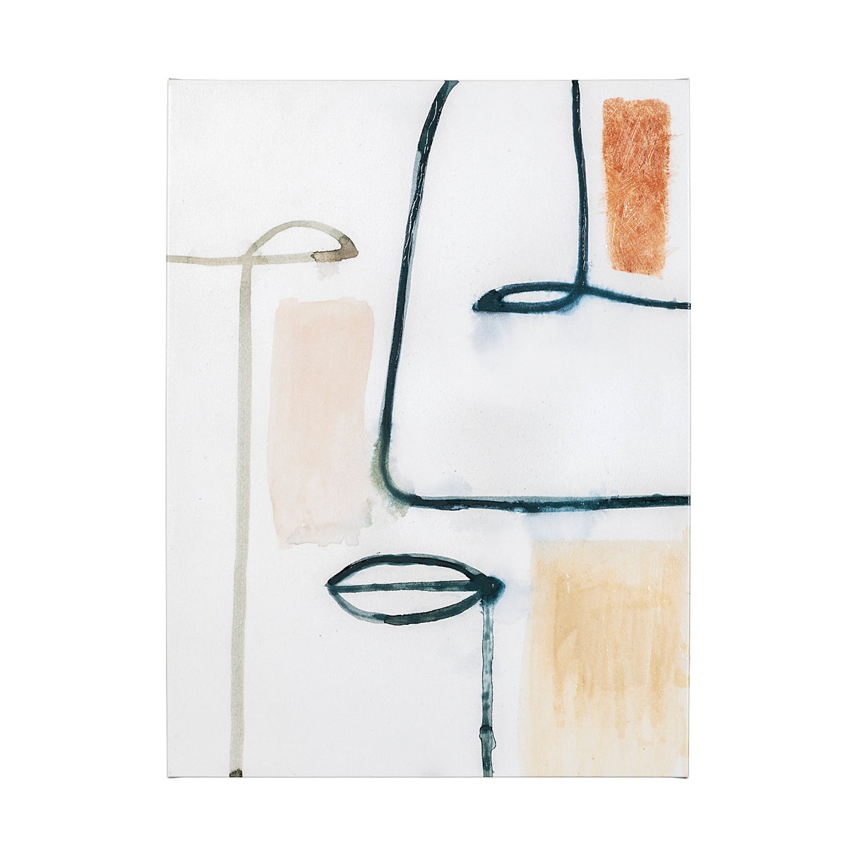 Masque II by Victoria Barnes a Hand Embellished Textured Canvas from Mercana - Luna Furniture