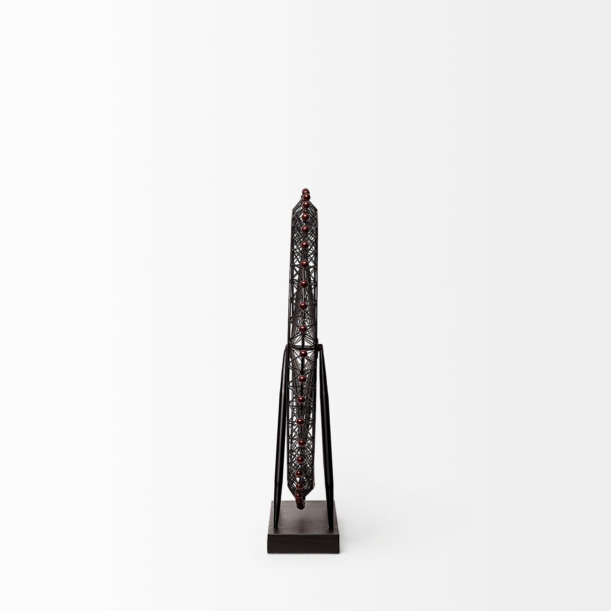 London Eye 3L x 25W Black Metal London Eye Replica from Mercana - Luna Furniture