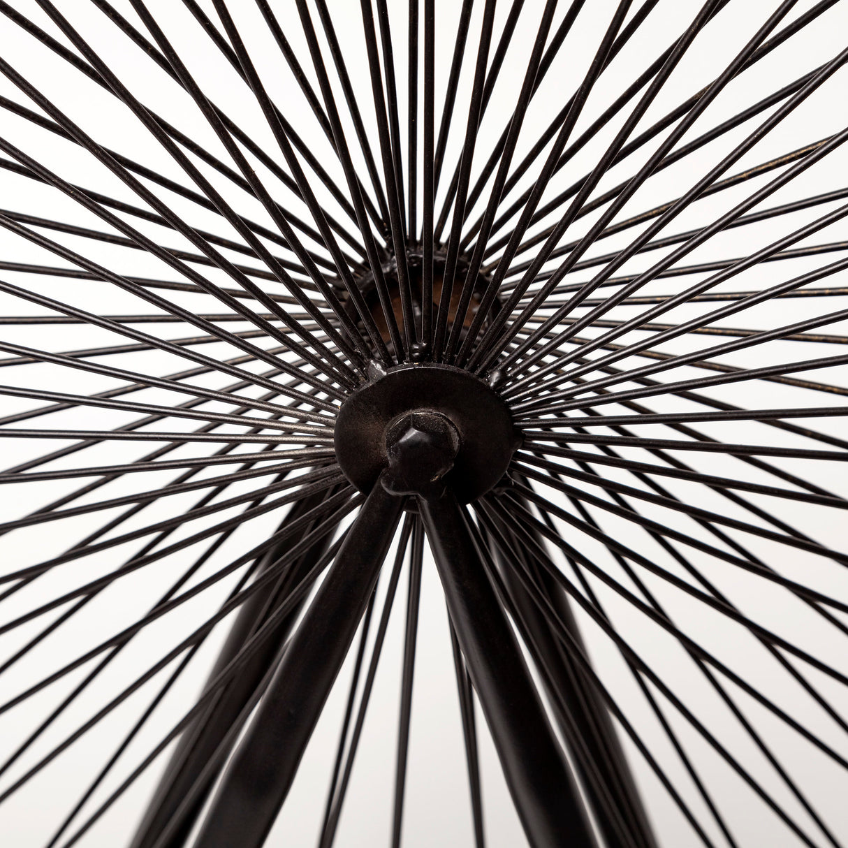 London Eye 3L x 25W Black Metal London Eye Replica from Mercana - Luna Furniture