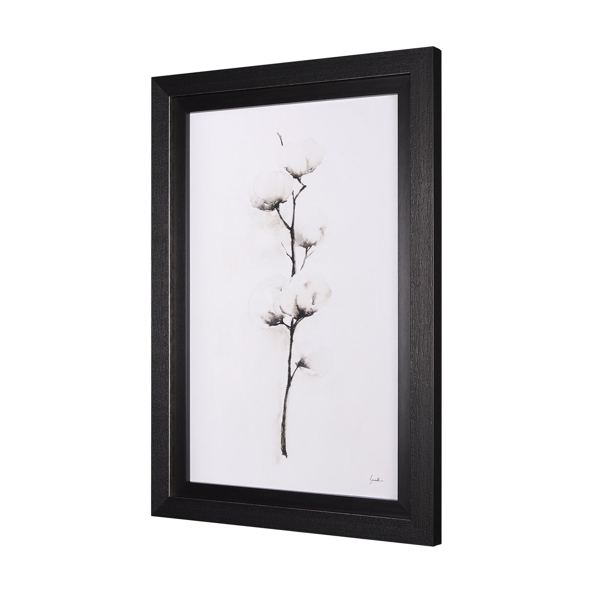Snow Greetings II by Mercana Studio a Hand Embellished Textured Framed Art Print from Mercana - Luna Furniture