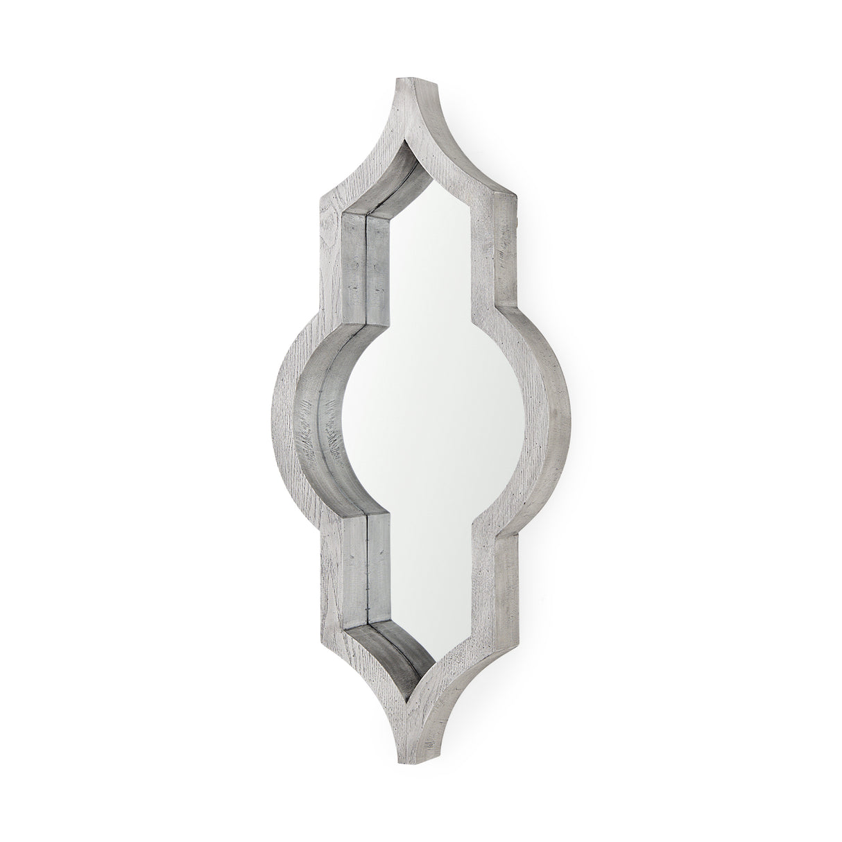Tamanar 15.0 x 3.0 x 34.1 Gray Wood Frame Wall Mirror from Mercana - Luna Furniture