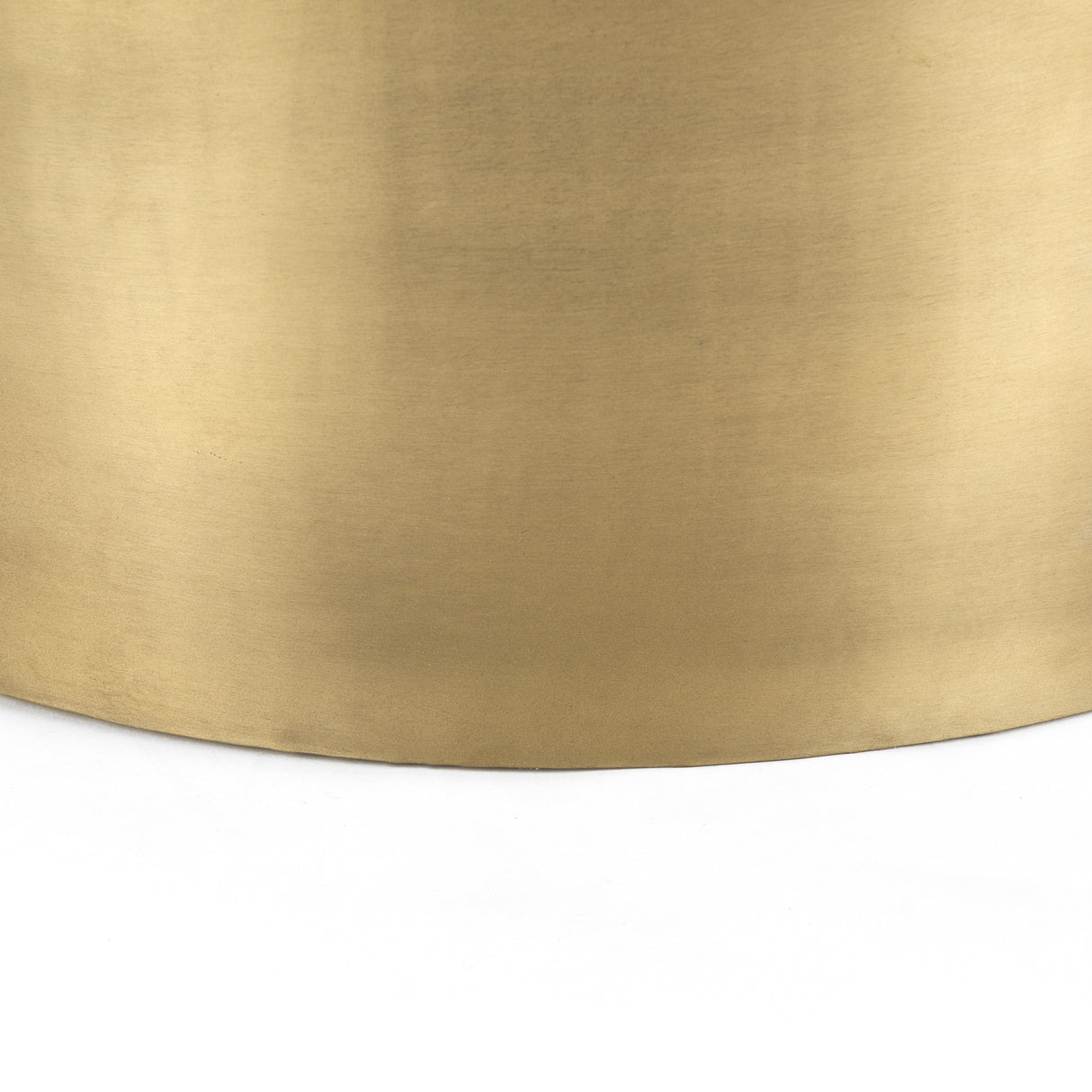 Eclipse Antique Brass Metal Drum Base w/ Dark Brown Wood Top Nested Coffee Table from Mercana - Luna Furniture