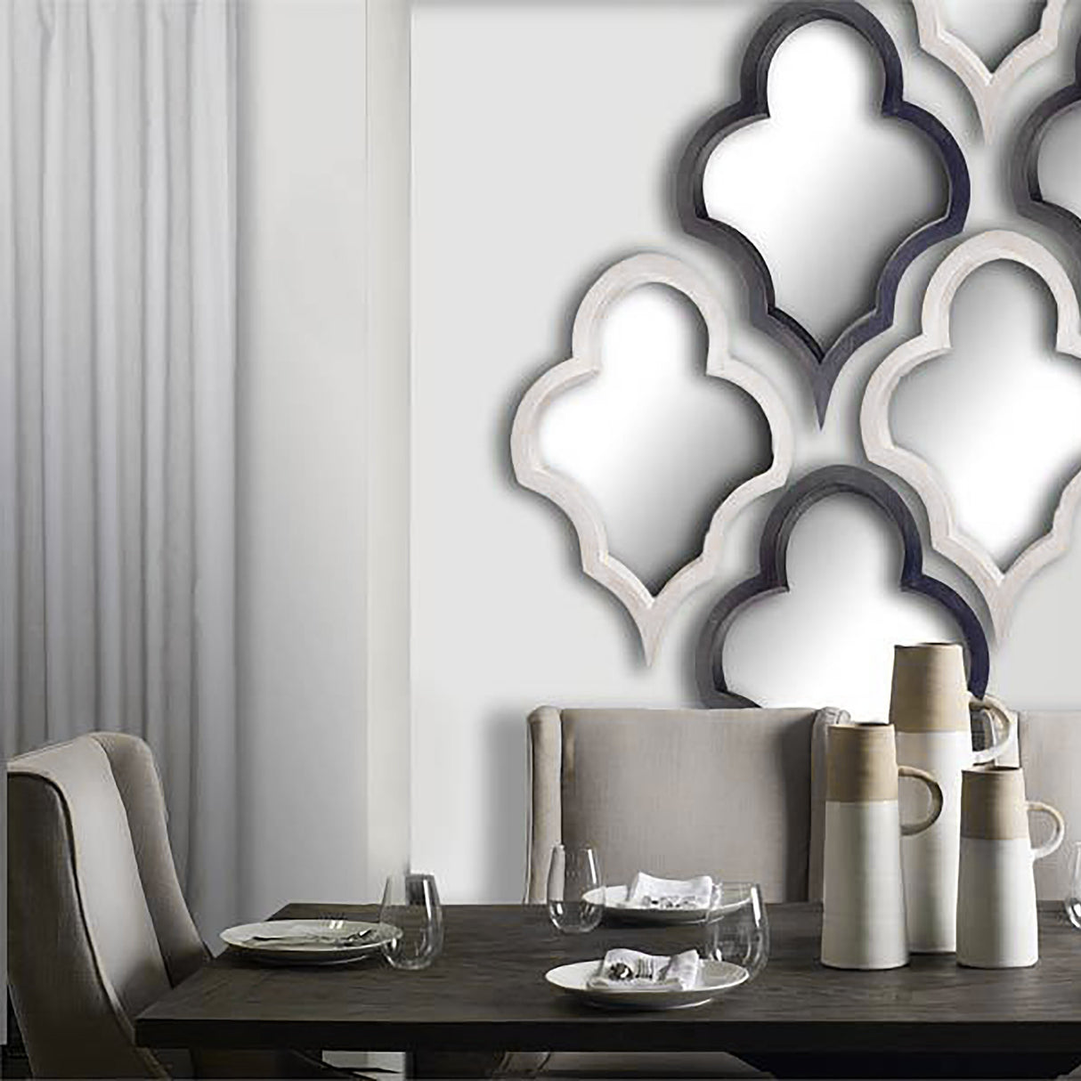Geneva 23x34 Silver Wood Frame Mirror from Mercana - Luna Furniture