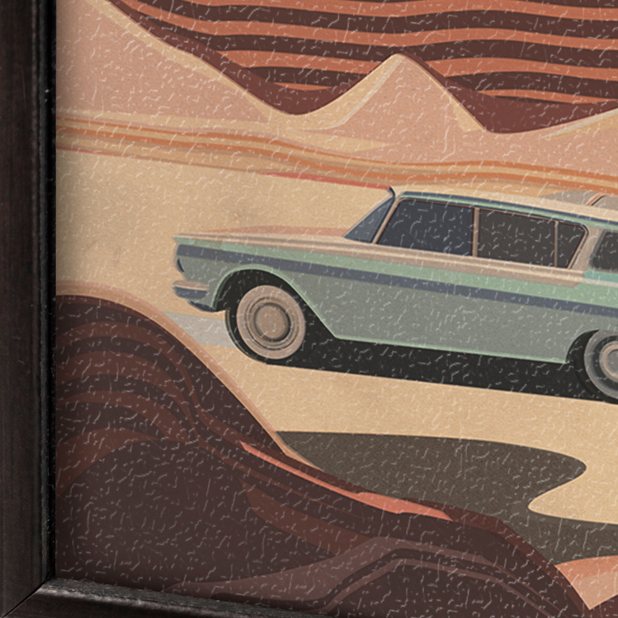 Arizona Go USA (SM) by Mercana Studio a Hand Embellished Decograph Framed Art Print from Mercana - Luna Furniture