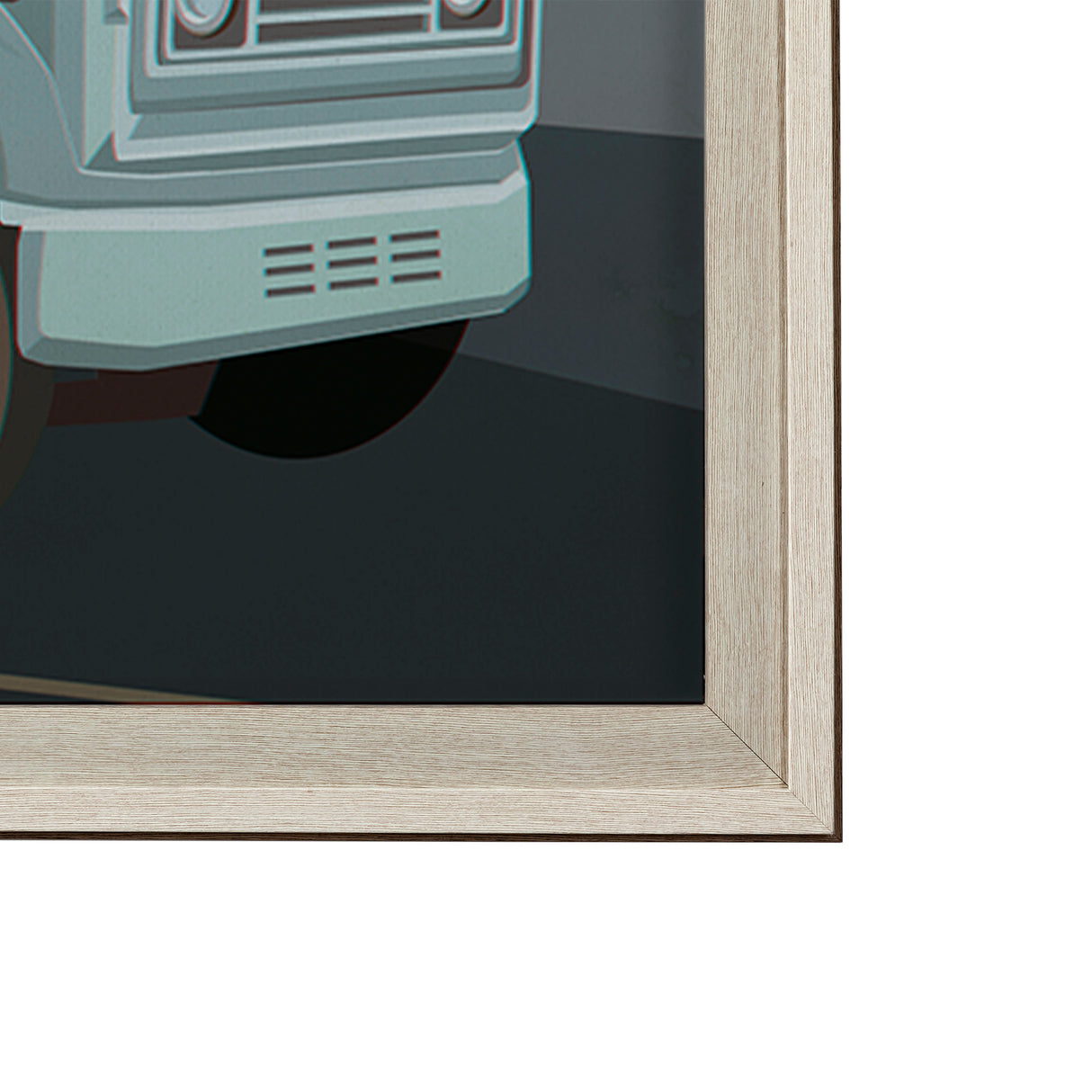 Kelowna Go Canada (XL) by Mercana Studio a Hand Embellished Decograph Framed Art Print under Glass from Mercana - Luna Furniture
