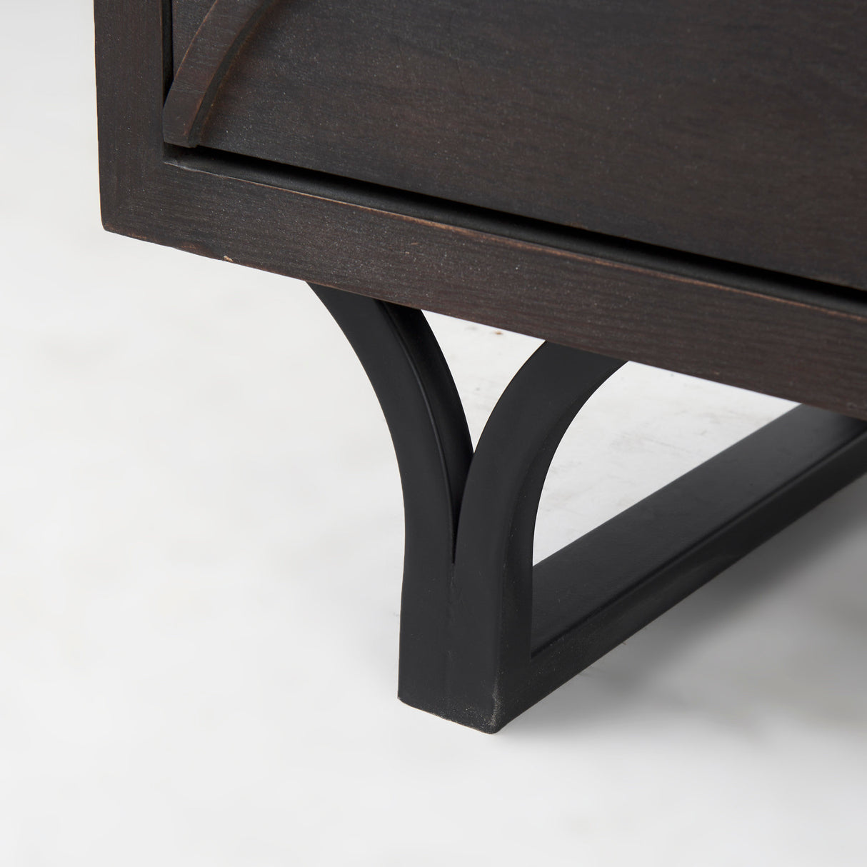 Giselle I 40L x 16W Dark Brown Fir Veneer 3 Drawer Accent Cabinet from Mercana - Luna Furniture
