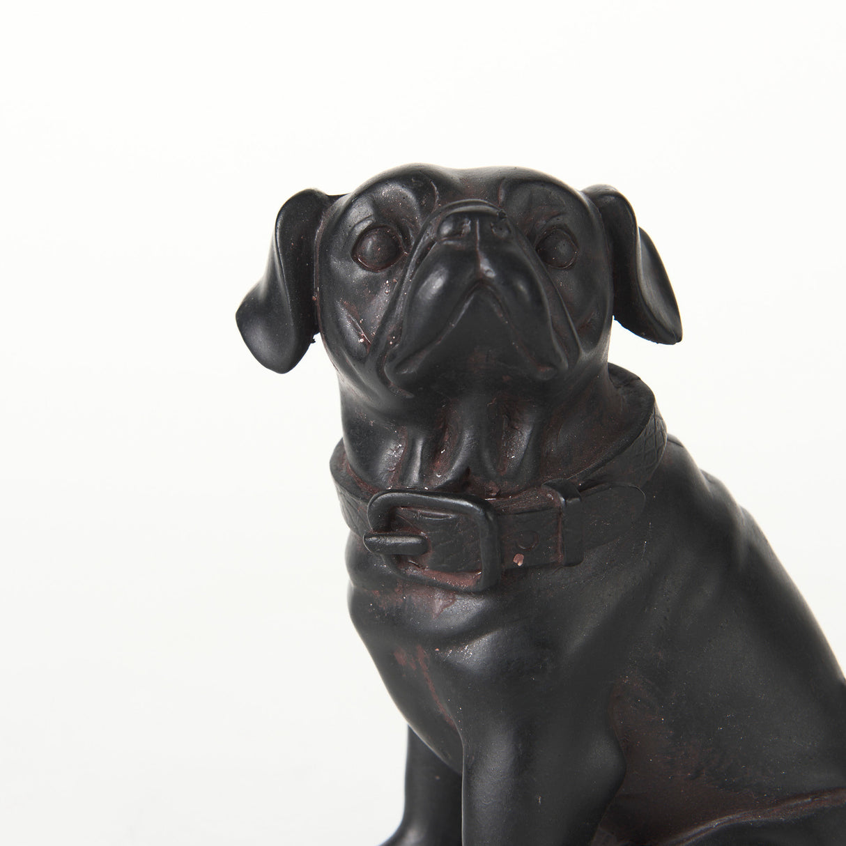 Cadence 4L x 5W Black Resin Pug Dog from Mercana - Luna Furniture