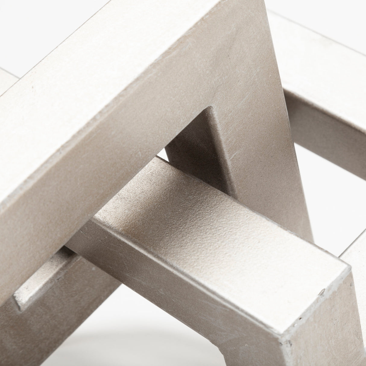 Link Small Silver Metal Sculpture Decorative Object from Mercana - Luna Furniture