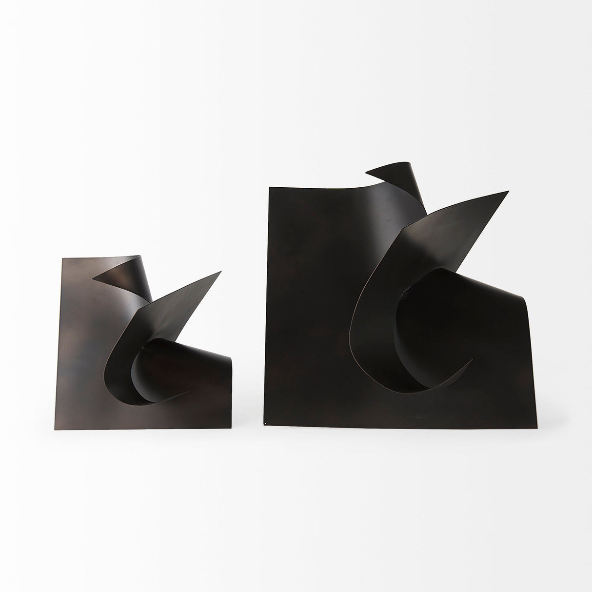 Francesca 18.1L x 18.1W x 18.1H Black Metal Sculptural Decorative Object from Mercana - Luna Furniture