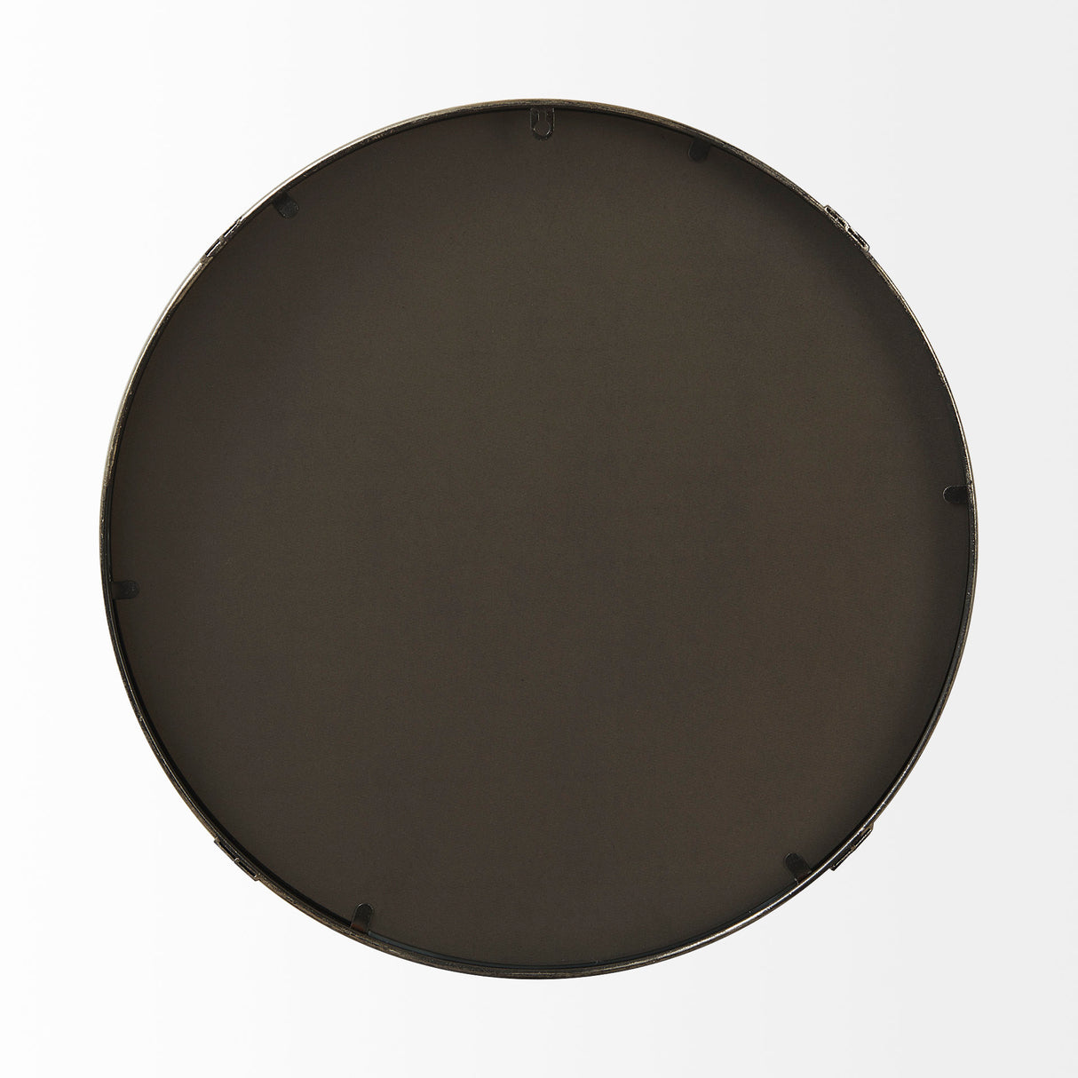 Melissa 23" Small Round Gold Metal Wall Mirror from Mercana - Luna Furniture