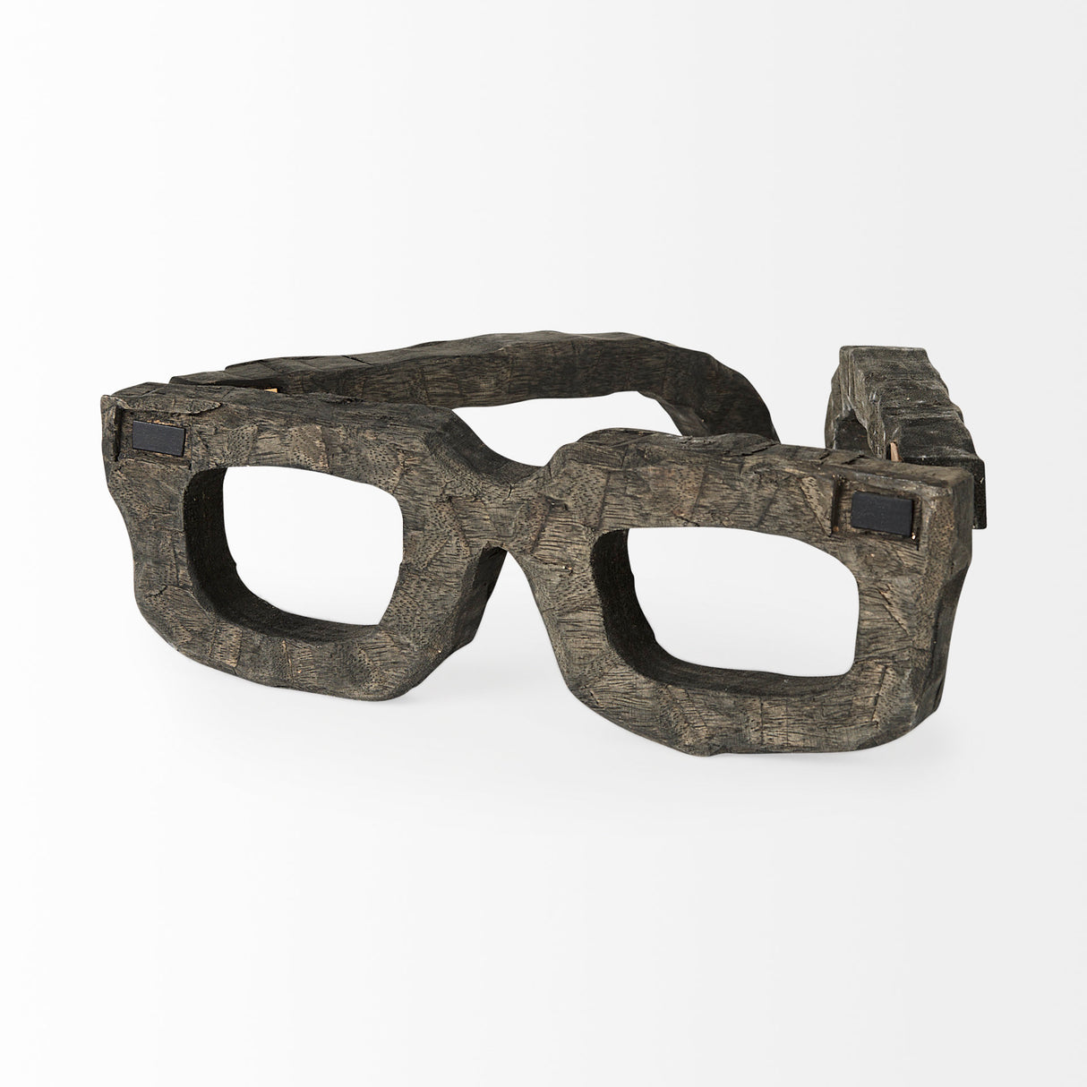 Elliot 13L x 14W Brown Wooden Eyeglasses from Mercana - Luna Furniture