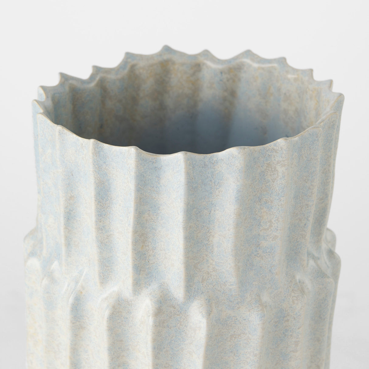 Cardon 14.4H Gray Ceramic Vase from Mercana - Luna Furniture