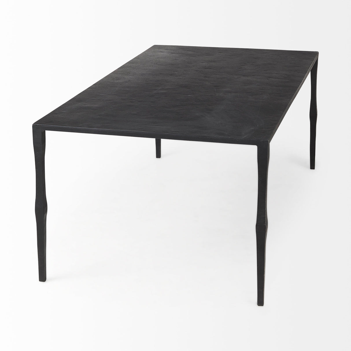 Timothy 42.0 X 22.0 X 15.5 Ebony Black Iron Coffee Table from Mercana - Luna Furniture
