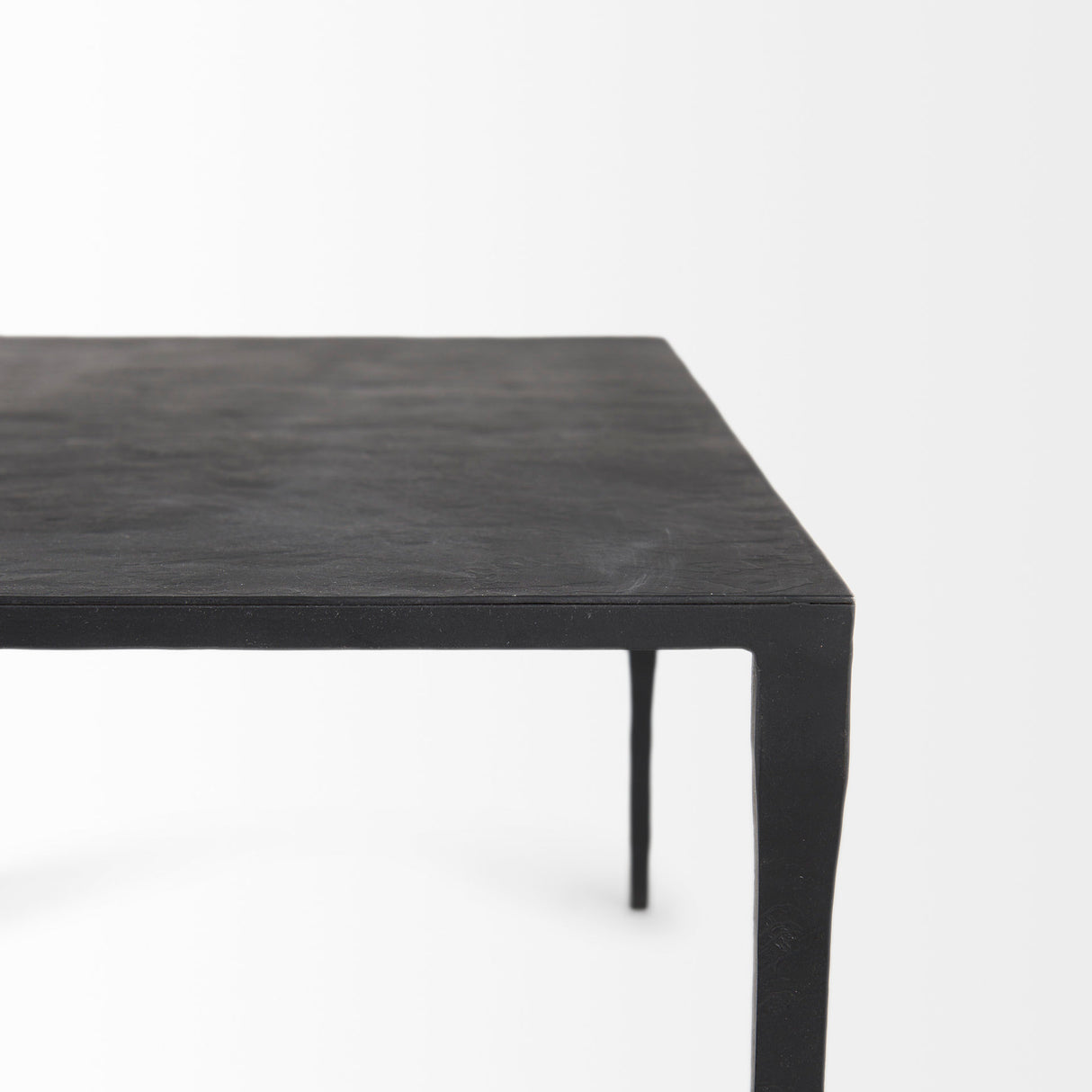 Timothy 42.0 X 22.0 X 15.5 Ebony Black Iron Coffee Table from Mercana - Luna Furniture
