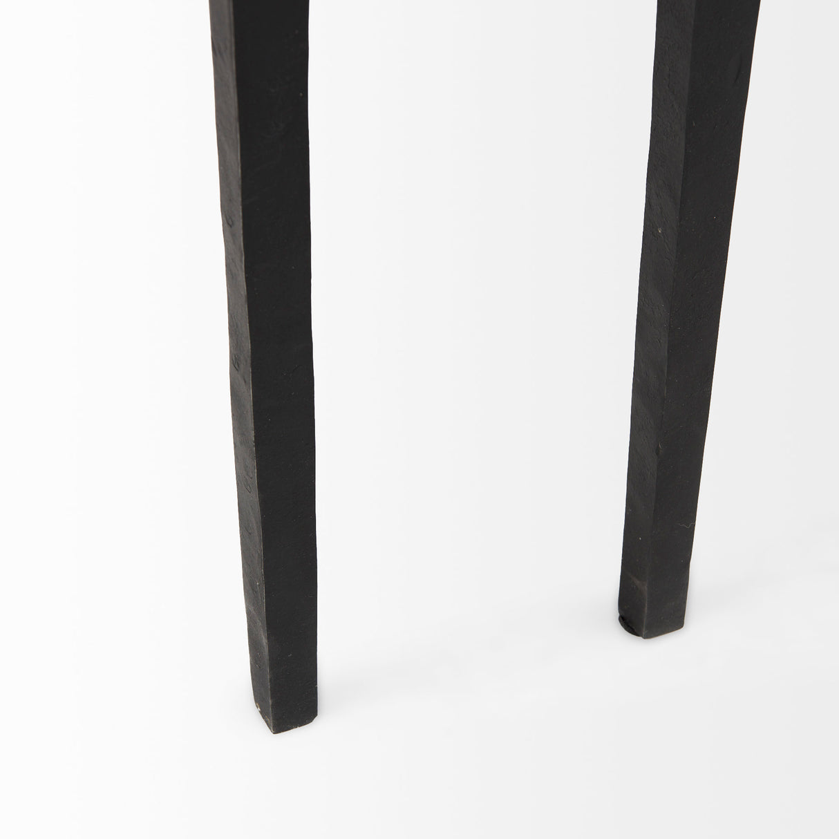 Timothy 48.0 X 8.0 X 30.0 Ebony Black Iron Console Table from Mercana - Luna Furniture