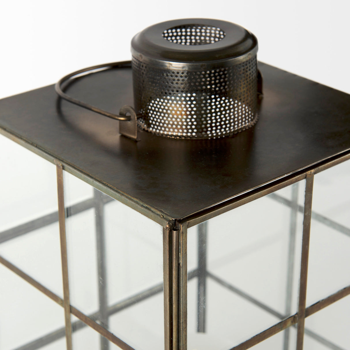 Grimwig (Small) 8L x 8W x 15H LANTERN W/SHEET BASE WITHOUT BEVEL from Mercana - Luna Furniture