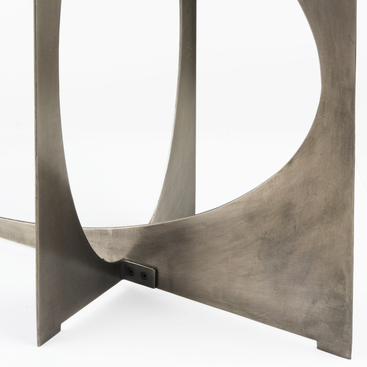 Reinhold IV Black Marble Top Iron Console Table from Mercana - Luna Furniture