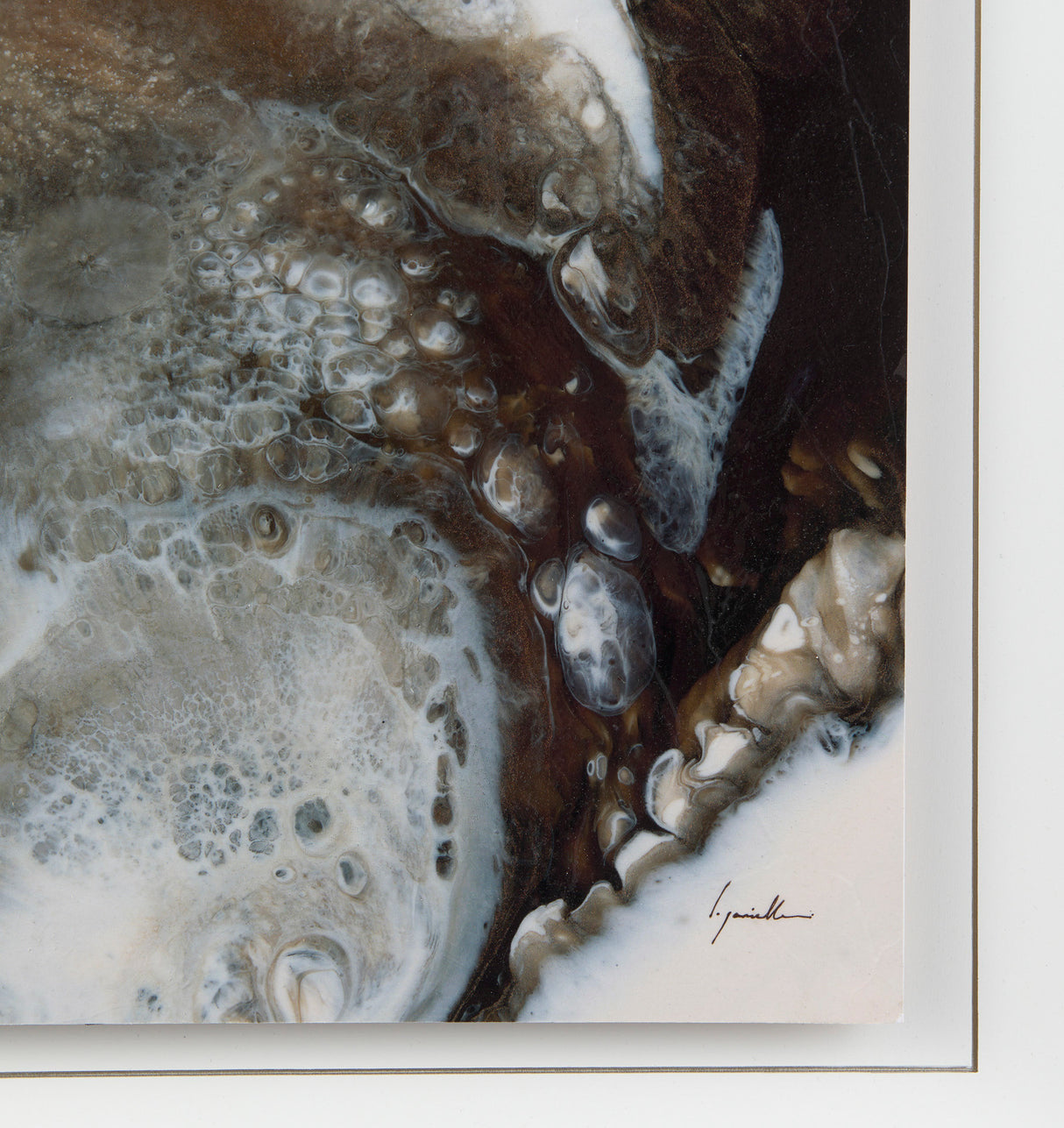 Threshold I by Mercana Studio a Hand Embellished Textured Framed Art Print from Mercana - Luna Furniture