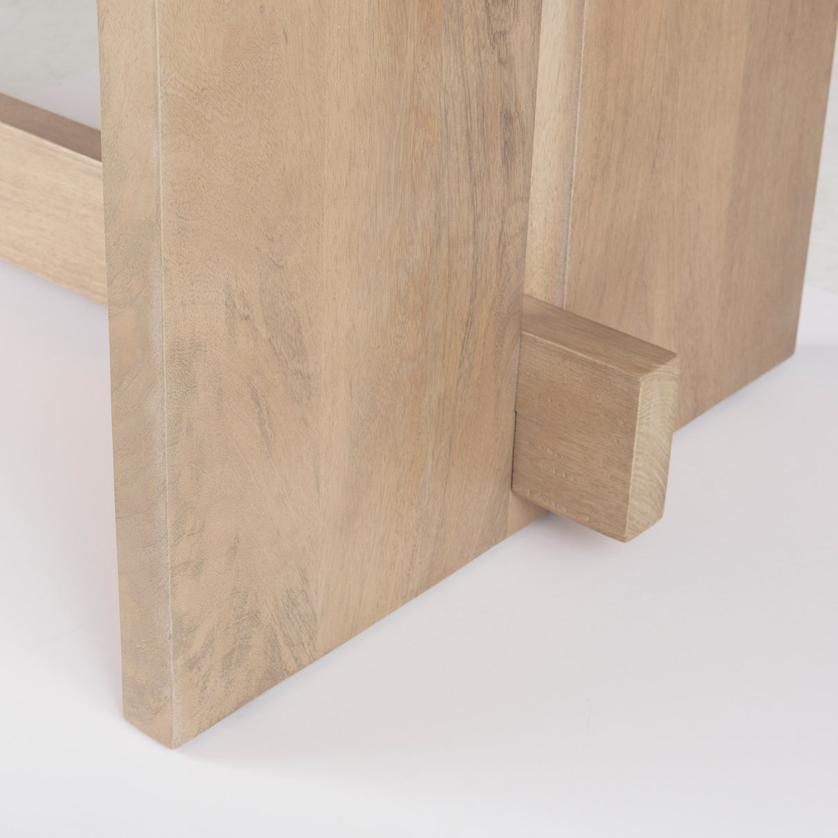 Aida 84L Light Brown Wood Dining Table from Mercana - Luna Furniture