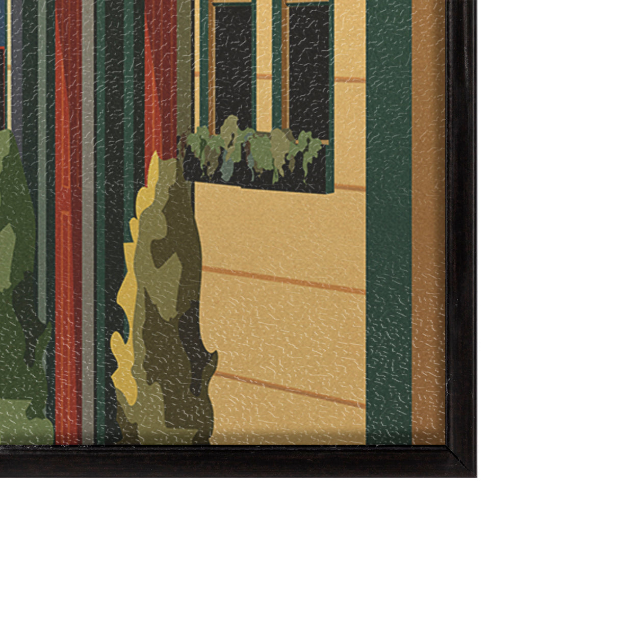 Halifax Go Canada (SM) by Mercana Studio a Hand Embellished Decograph Framed Art Print from Mercana - Luna Furniture