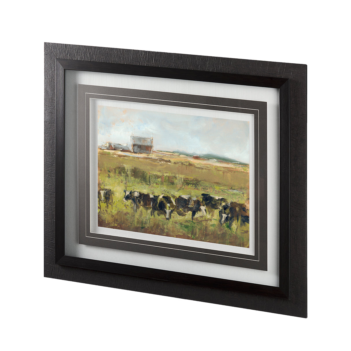 Out to Pasture I by Ethan Harper a Framed Art Print Matted under Glass from Mercana - Luna Furniture