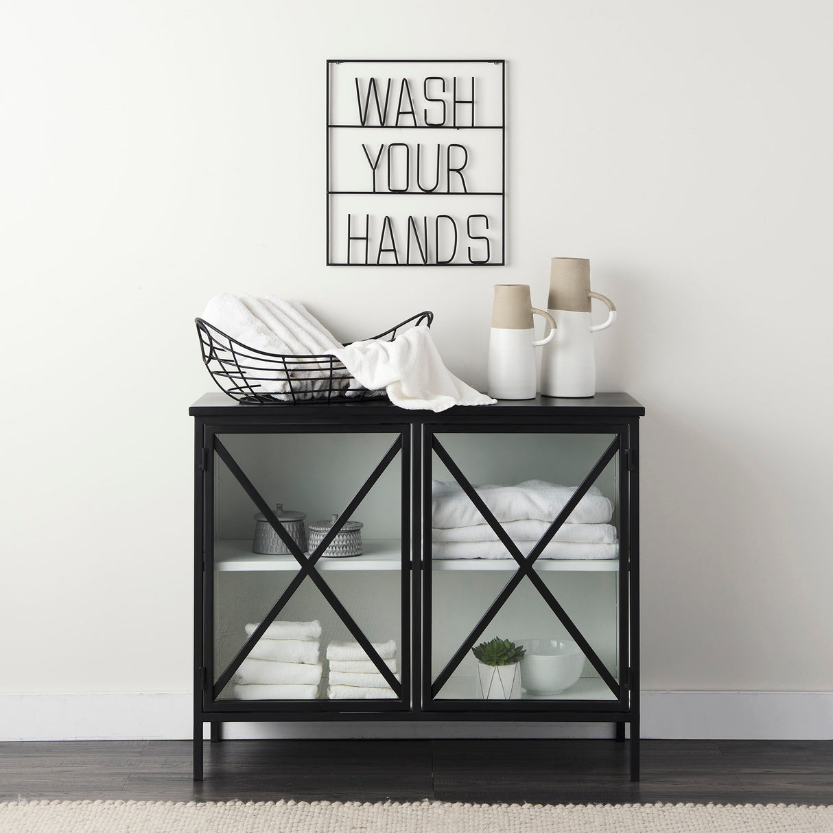Wash Your Hands Sign from Mercana - Luna Furniture